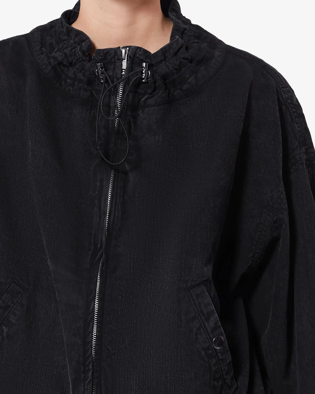 Veste Plume - Femme - Noir Délavé - Taille 42 - Marant Étoile - 2