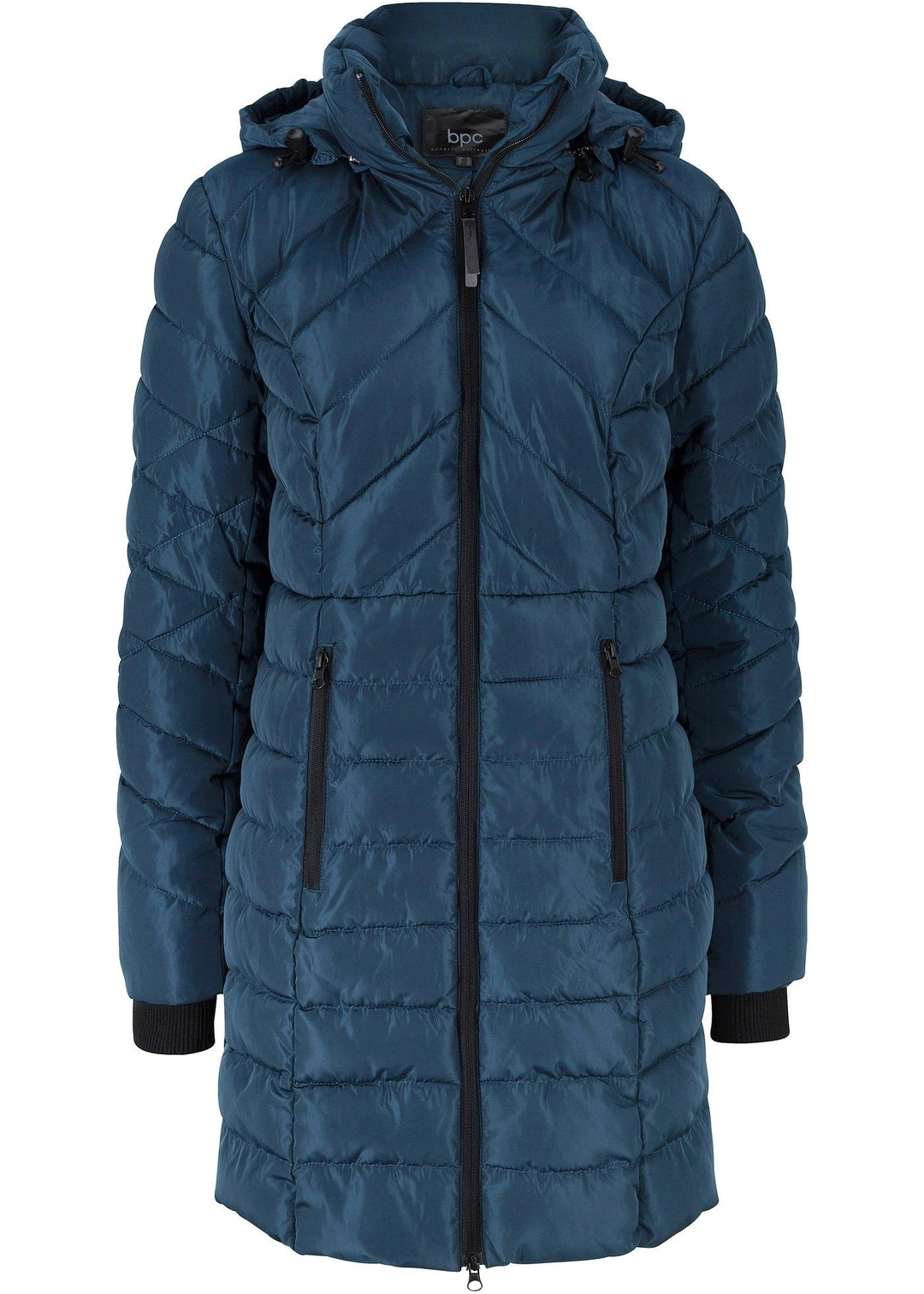 Veste longue matelassée, rembourrée
