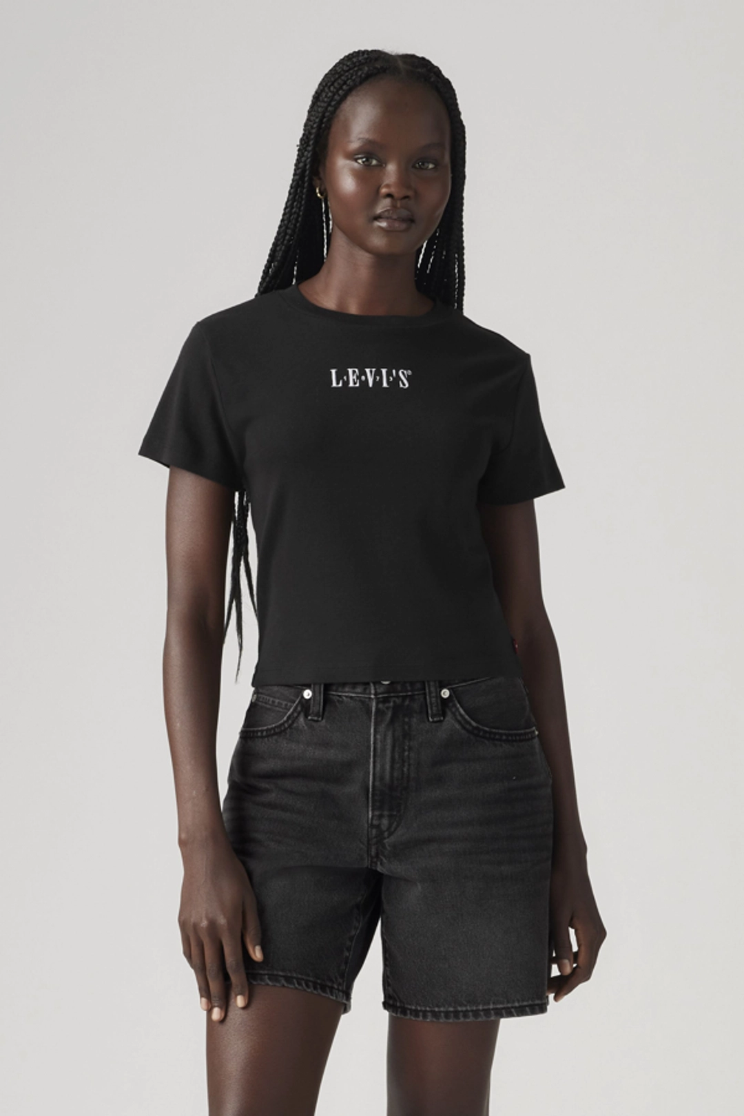 Levi's T Shirt Graphique Essential Sporty - Femme - Noir / Pirate Black - XS - 2