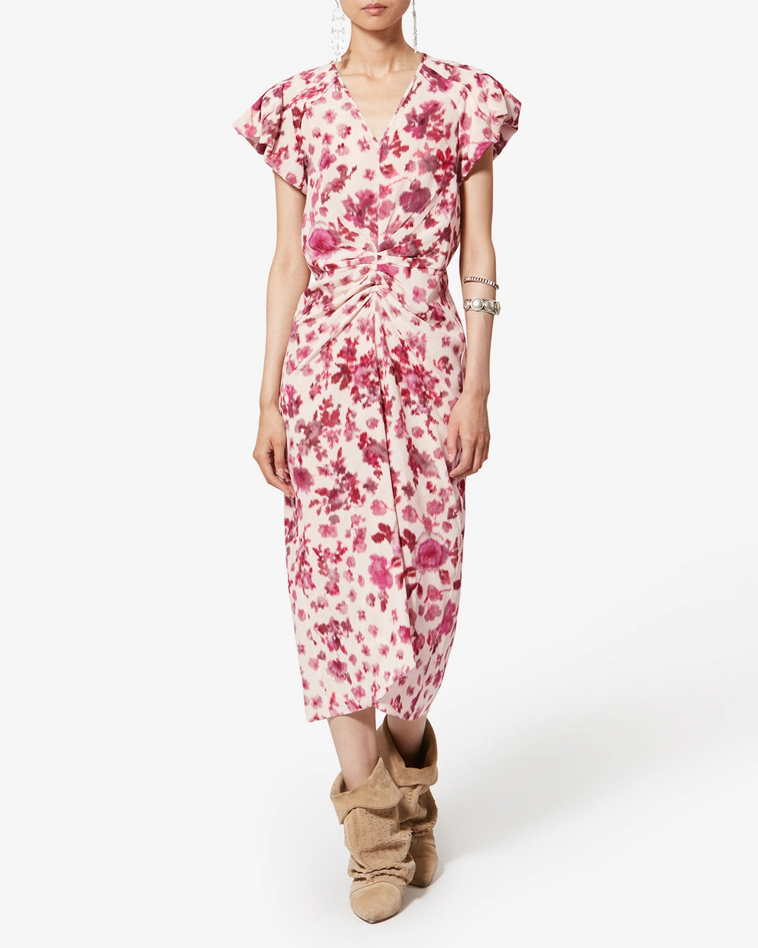 Robe Terenae - Femme - Rose - Taille 44 - 4