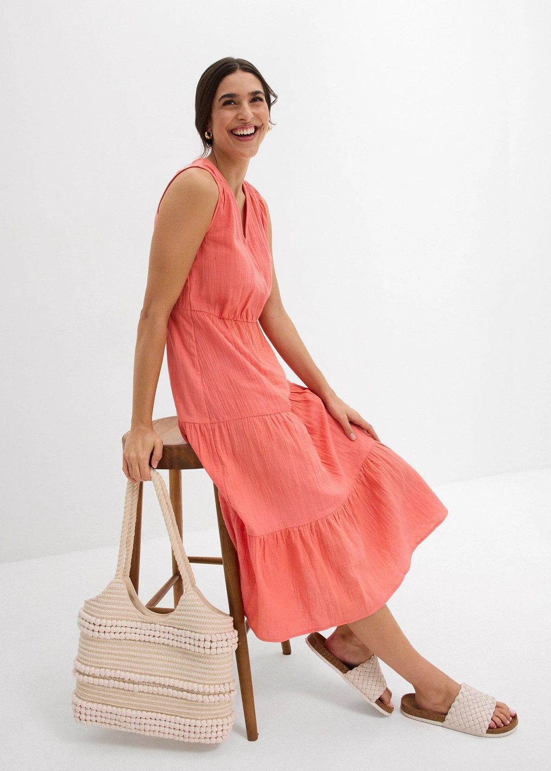 Robe en gaze de coton - 2