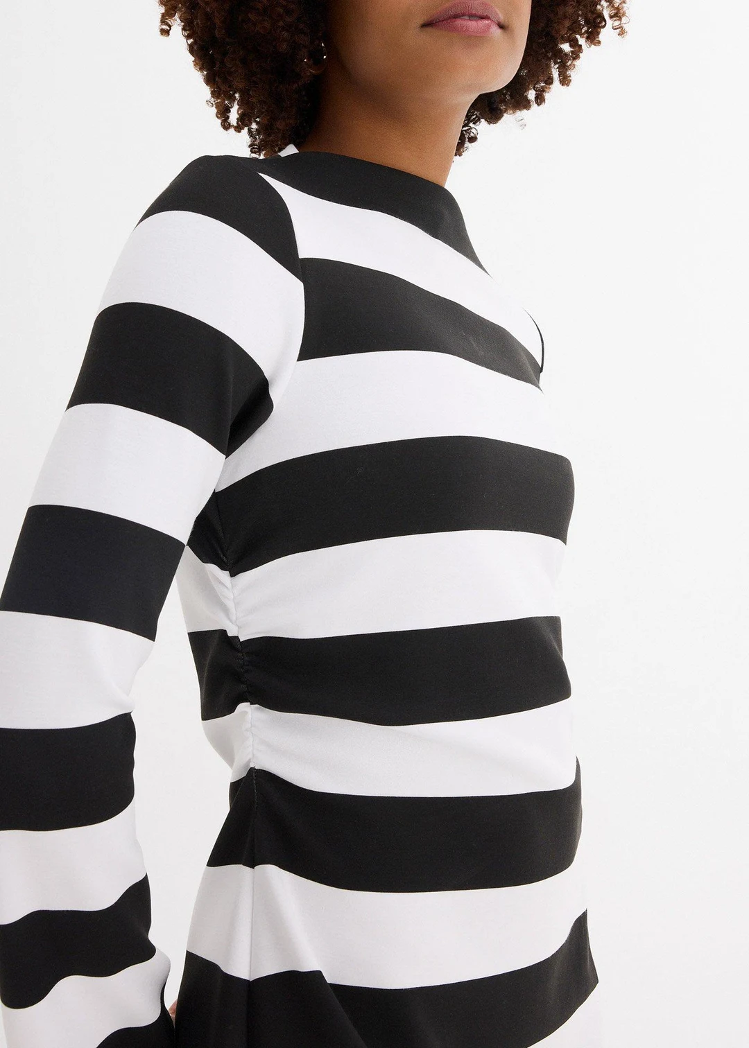 Robe en jersey à col montant - 3