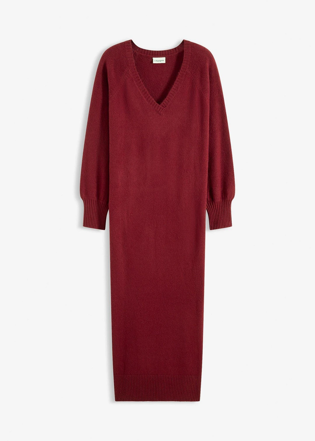 Robe midi oversize en maille
