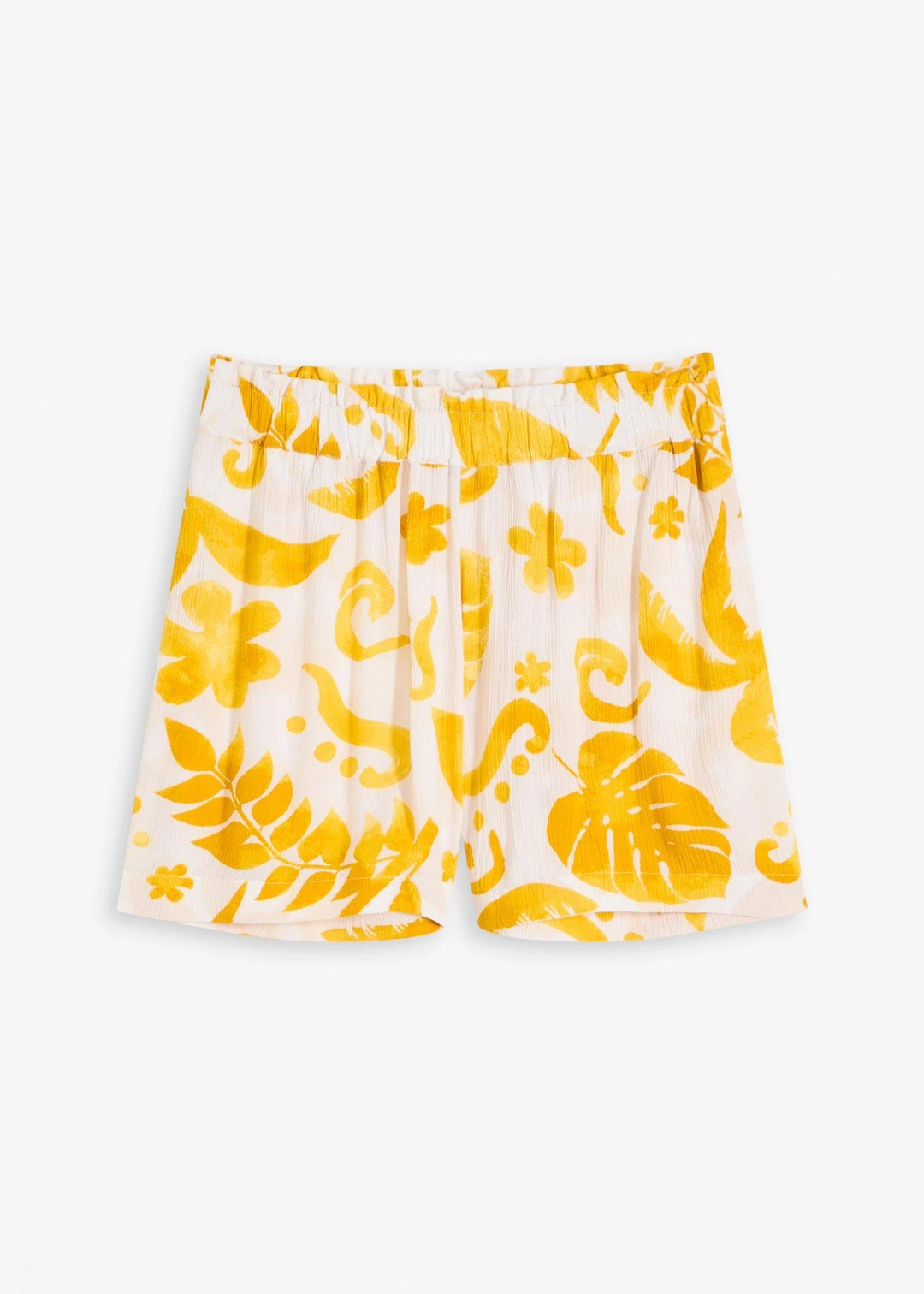 Short en viscose texturée