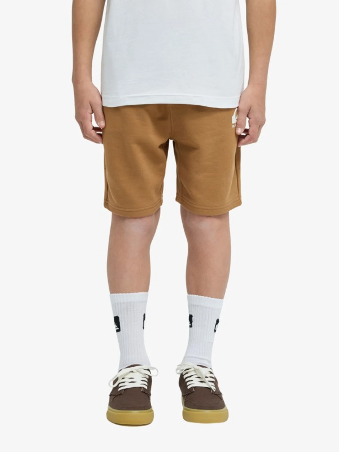 Easy Day - Short à taille élastique pour Garçon 8-16 Marron