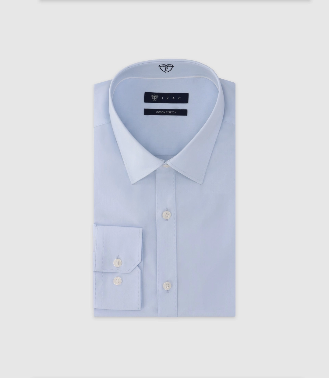 IZAC - Chemise unie ciel