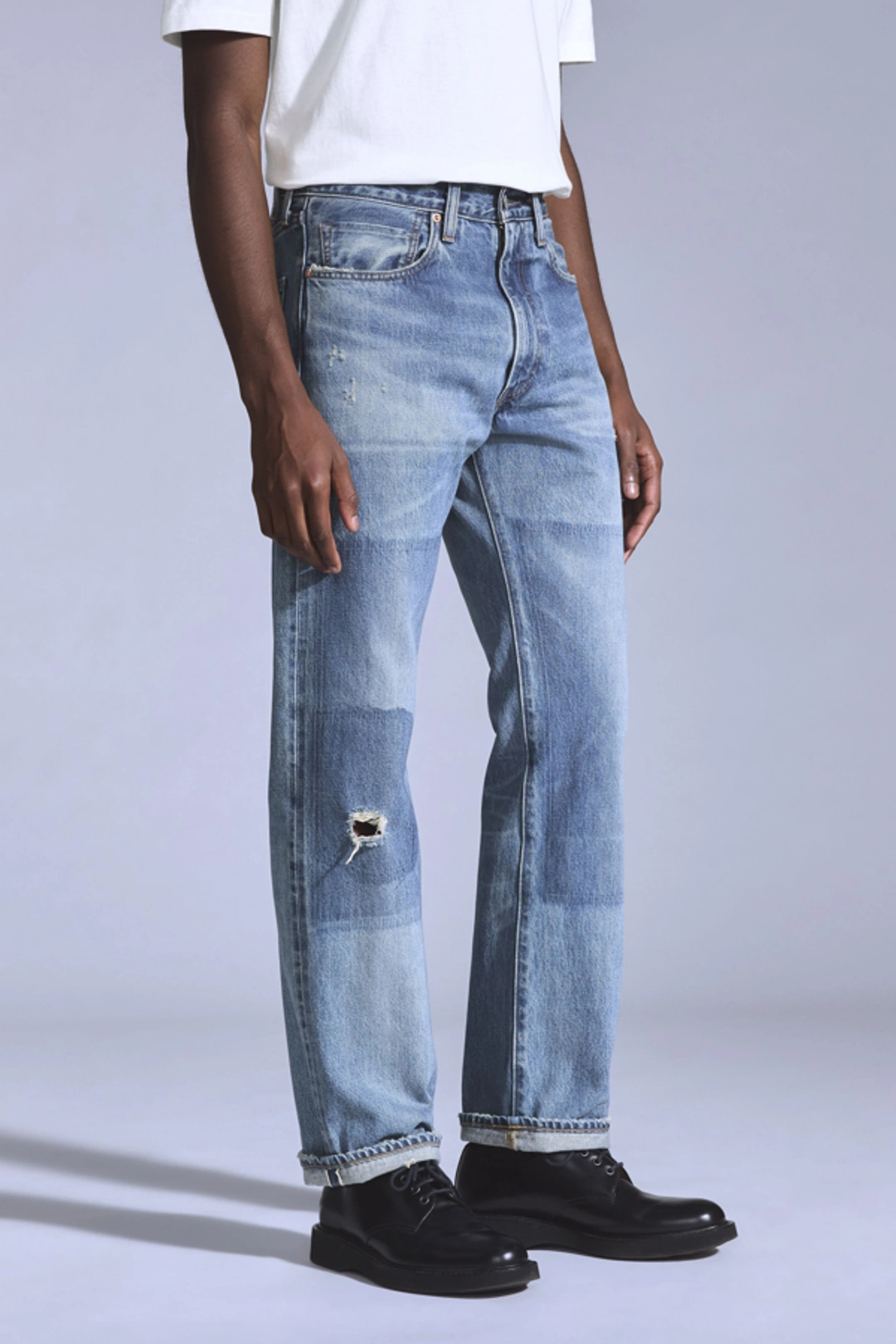 Levi's Jean 505 Regular - Homme - Bleu / Mij Eclipse - 36X32 - 2