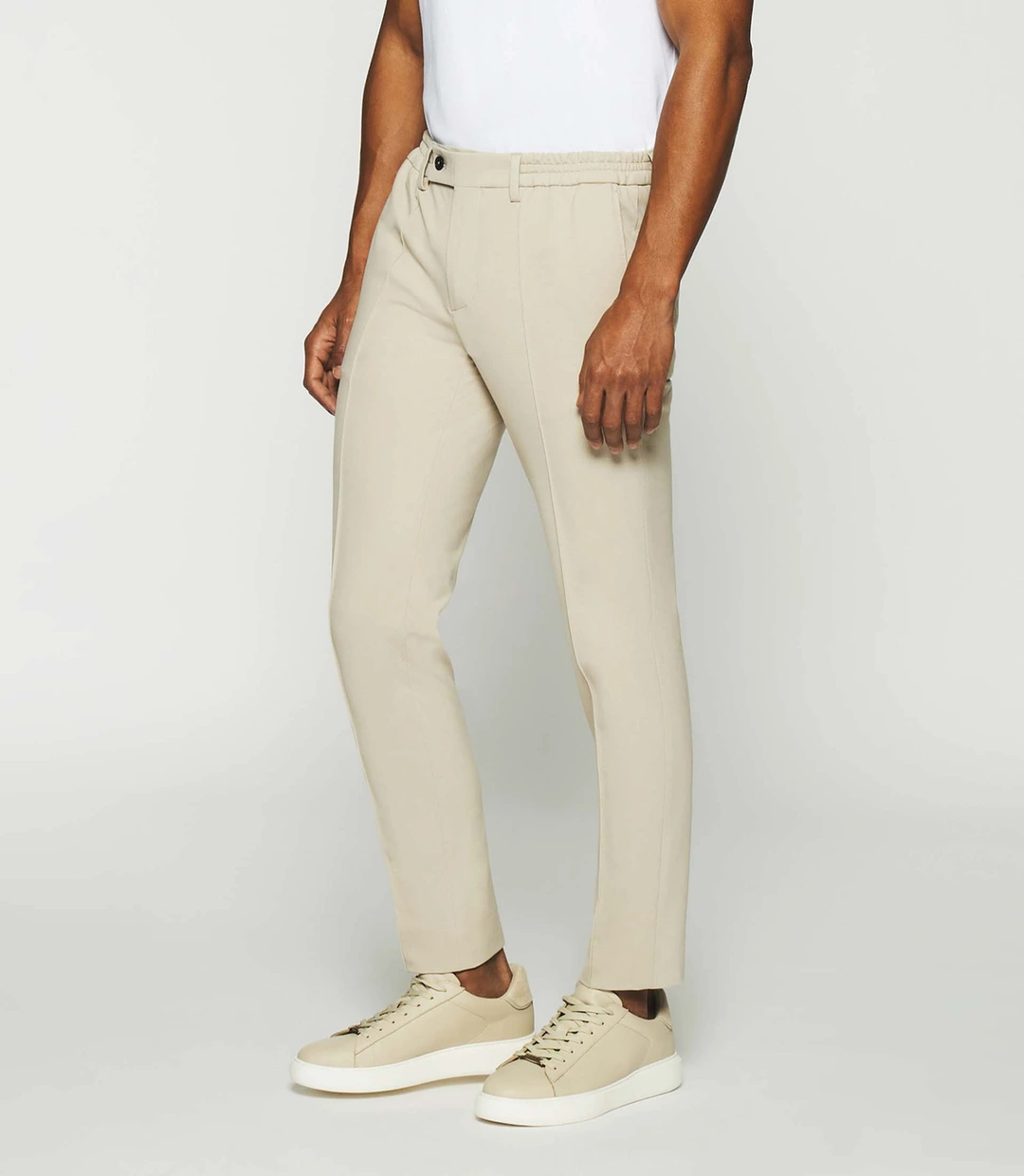 IZAC - Pantalon ville séparable beige mastic BOSMO