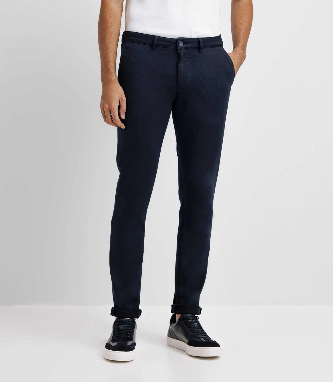 IZAC - Pantalon casual marine