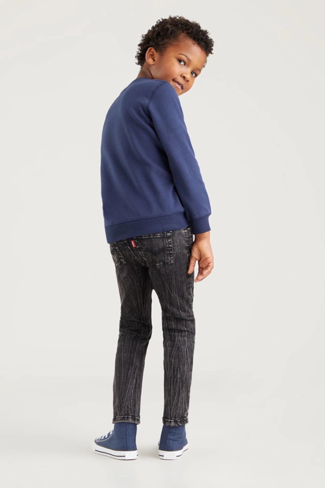 Levi's Sweat Shirt Batwing Bébé - Homme - Gris / Grey Heather - 18M - 2