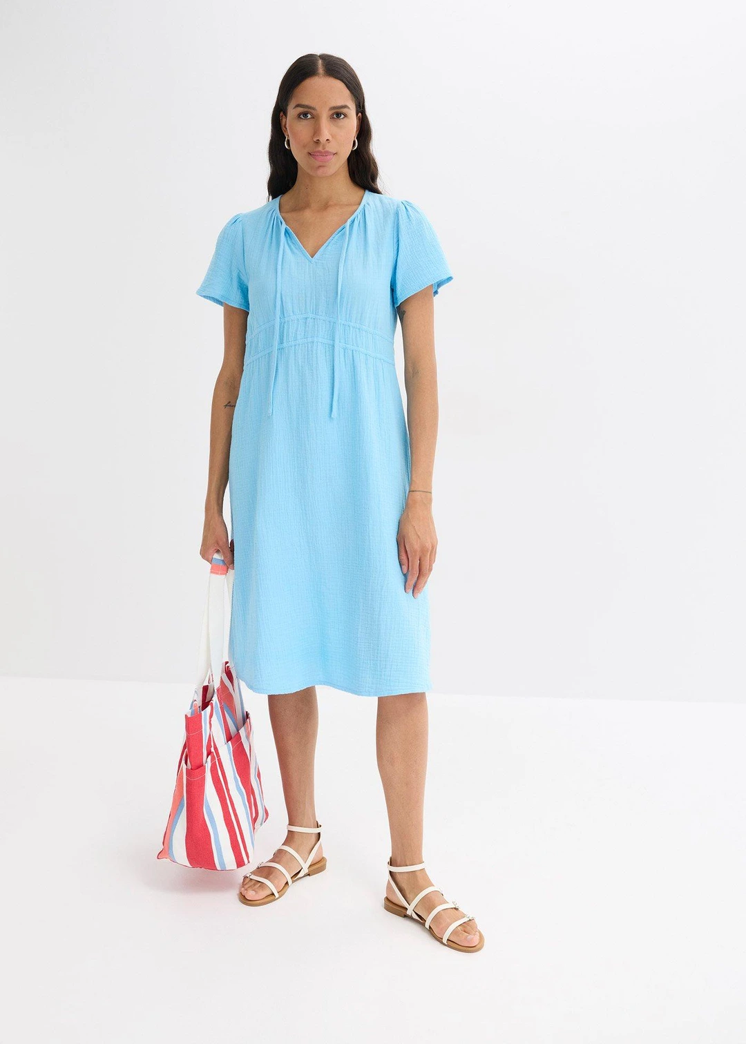 Robe tunique en gaze de coton - 2