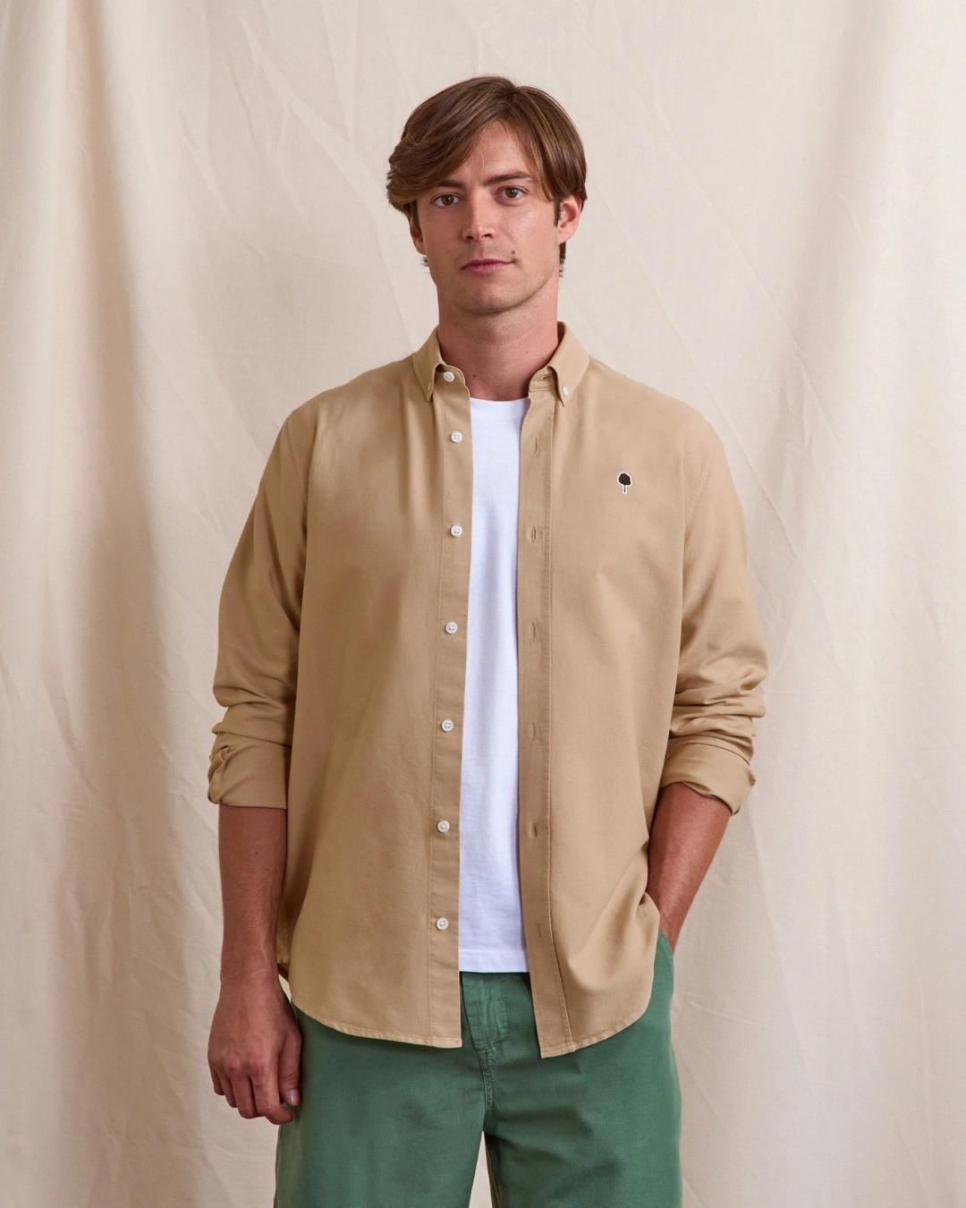Chemise vert d'eau - IVOY