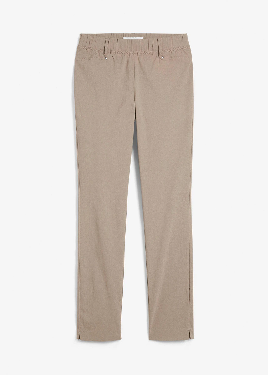 Pantalon extensible à taille élastiquée