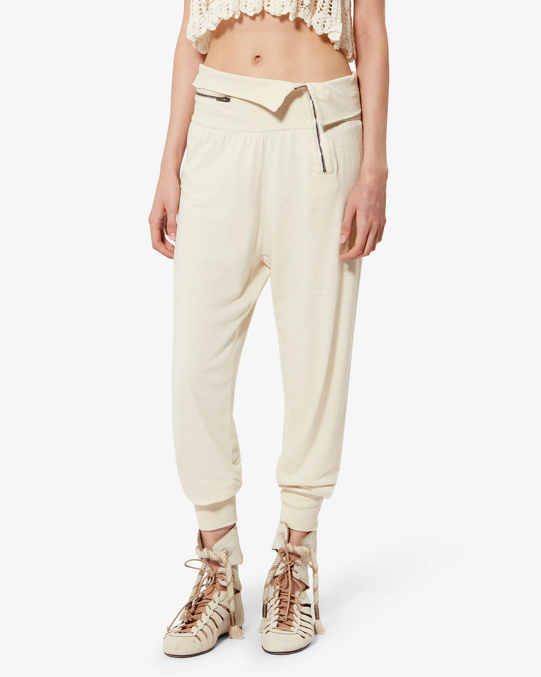 Pantalon Tydie - Femme - Écru - Taillem - 5