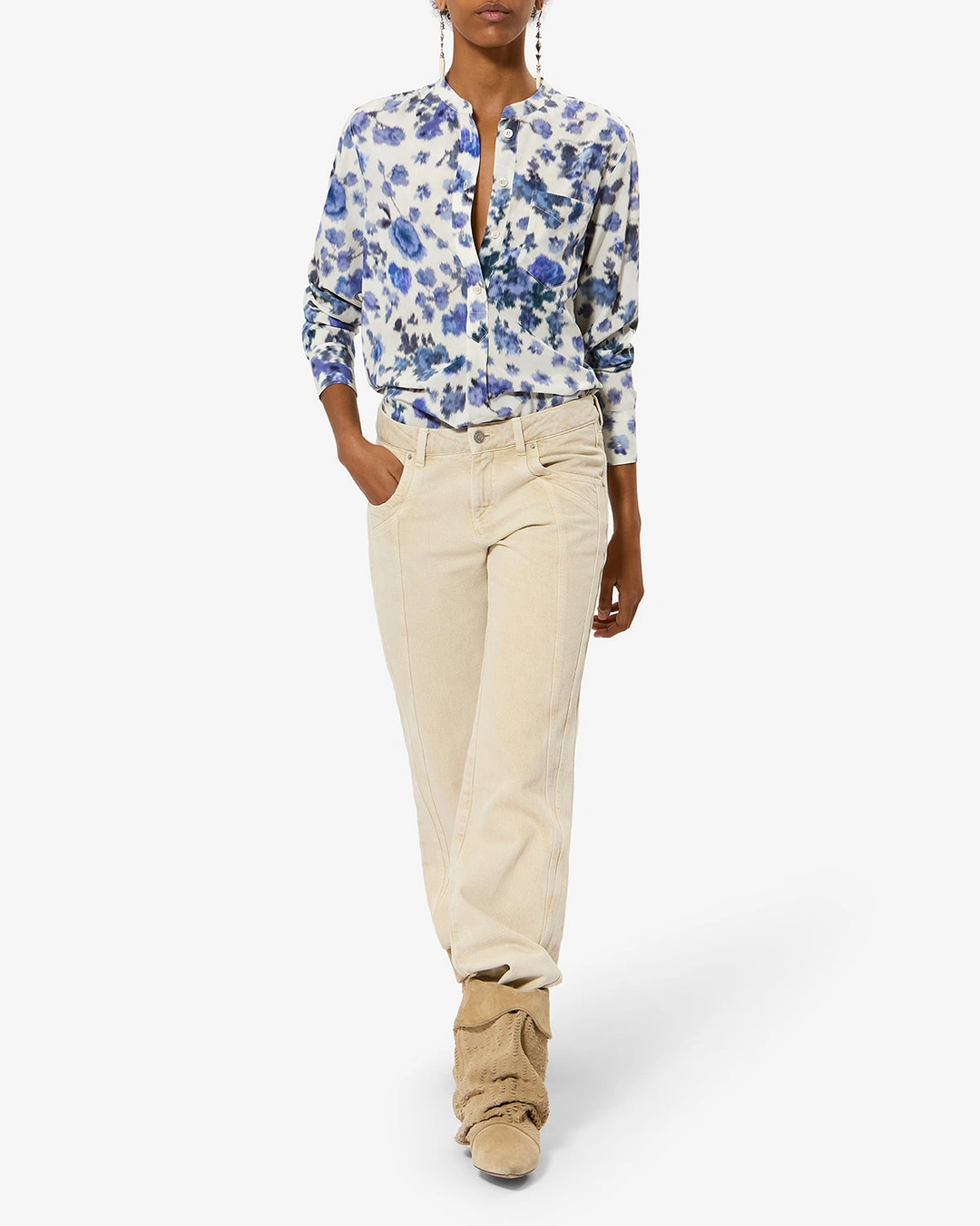 Chemise Rusak - Femme - Bleu - Taille 42 - 4