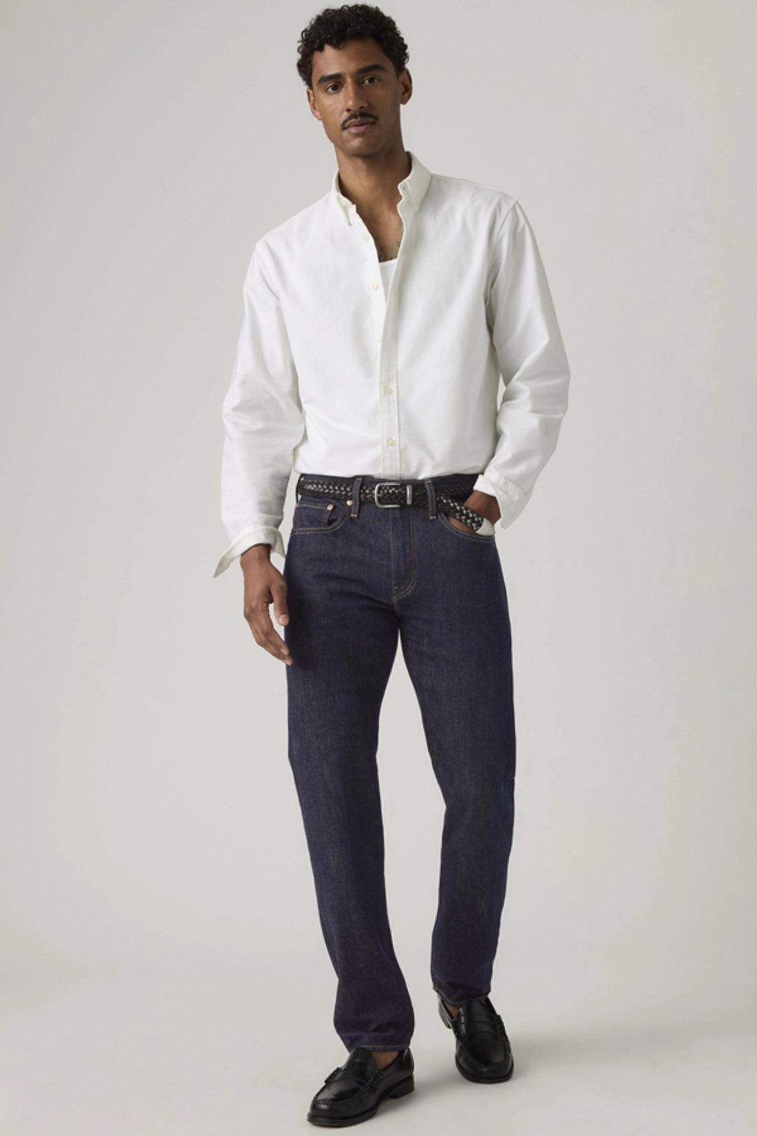 Levi's Jean 502 Taper - Homme - Bleu / Rainy Afternoon - 38X32