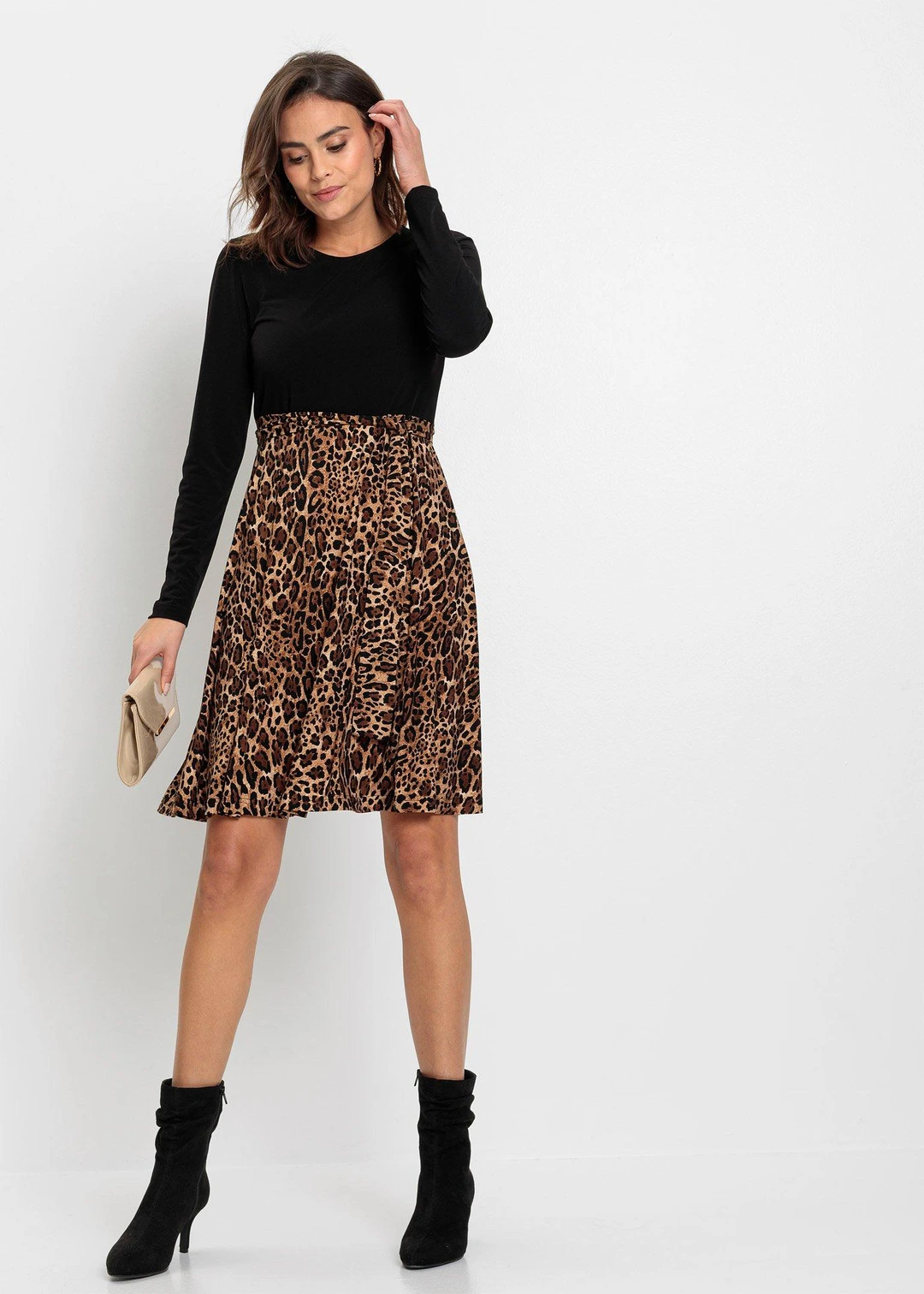 Robe courte à imprimé - 2