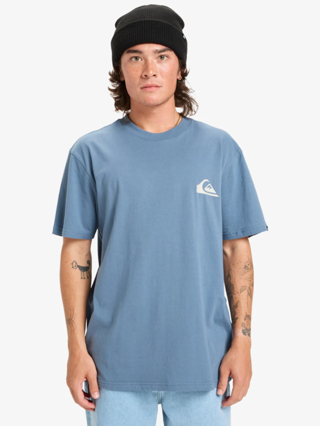 Ev Mini Logo - T-Shirt à manches courtes pour Homme Noir