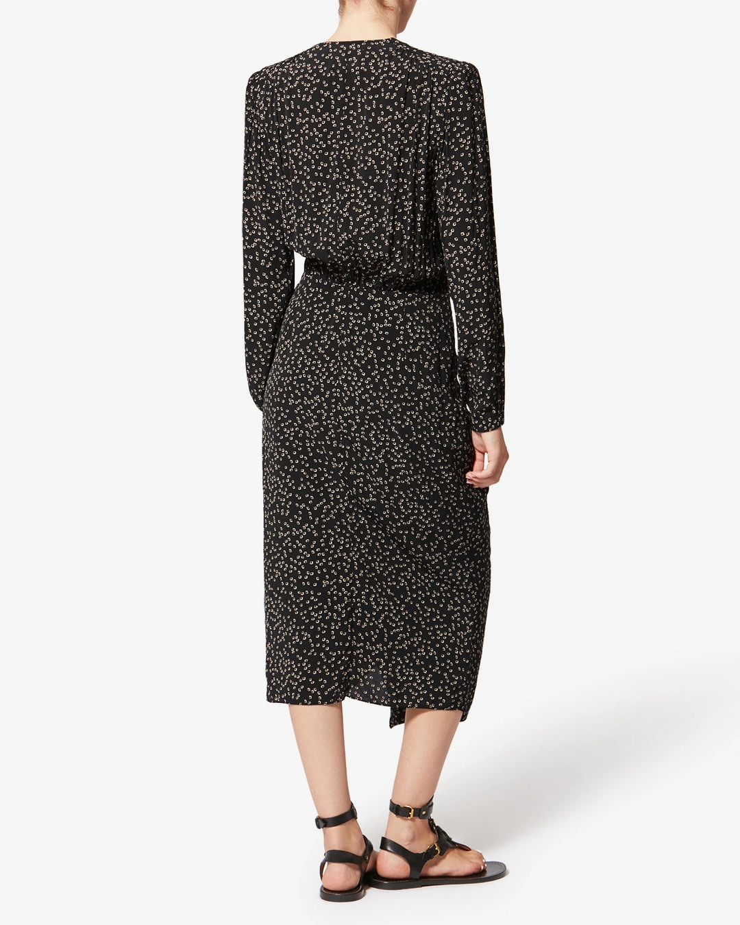 Robe Daylia - Femme - Noir - Taille 40 - Marant Étoile - 3