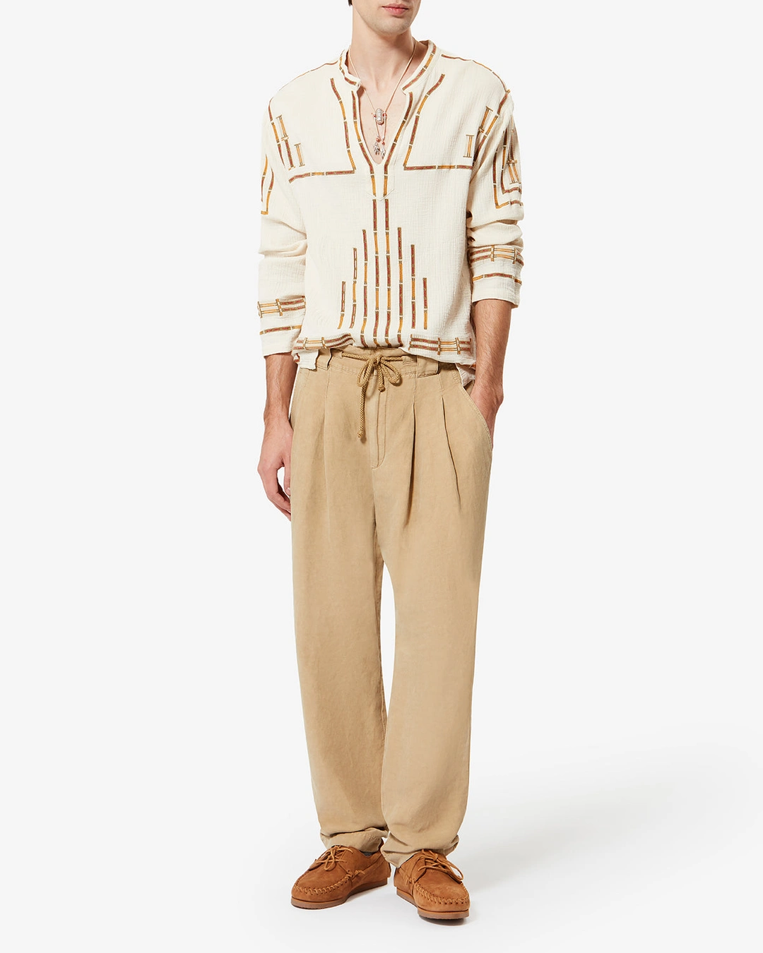 Pantalon Sirius - Homme - Beige - Taille44 - 4