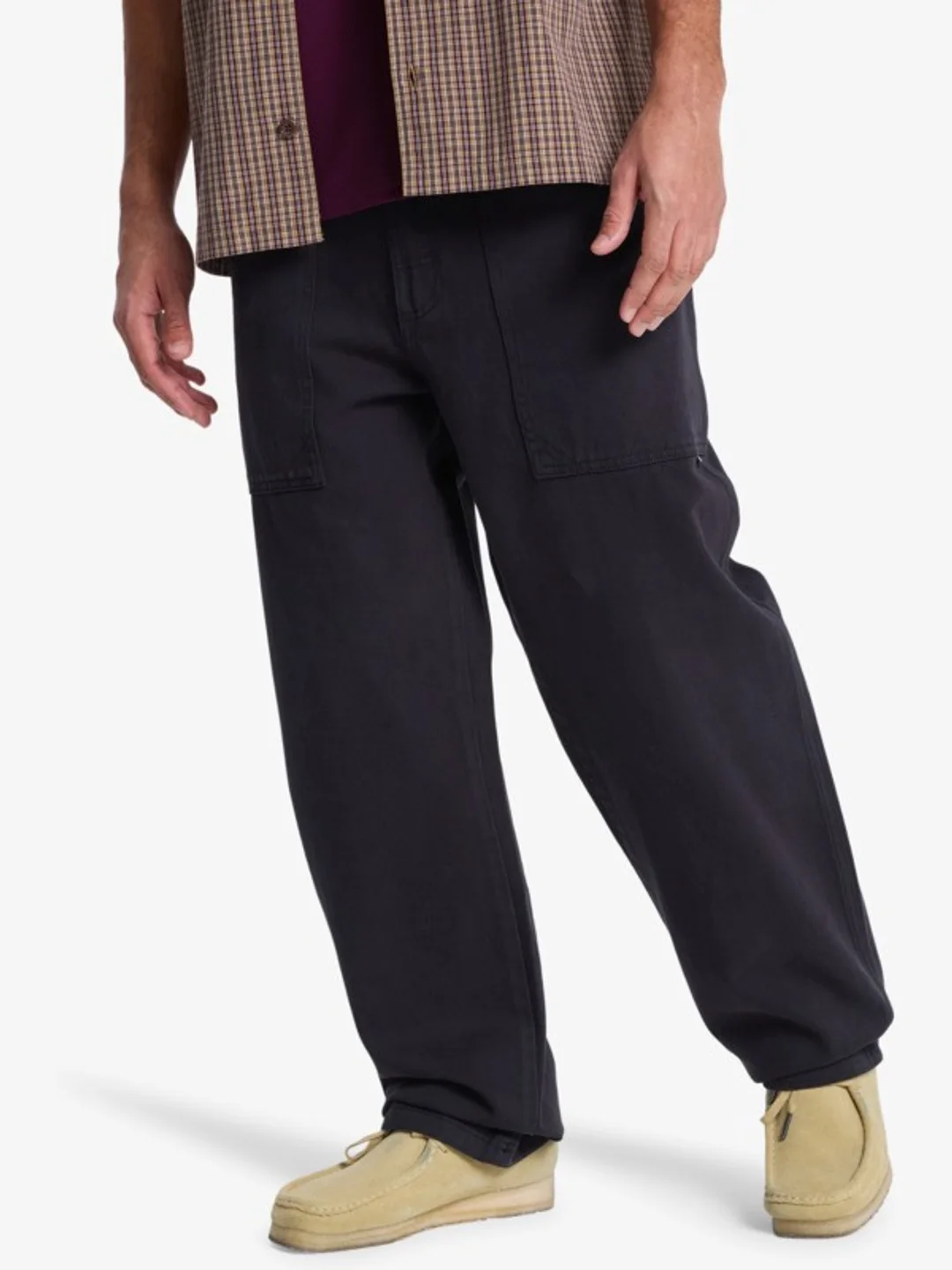 Mercury - Jeans baggy pour Homme Noir