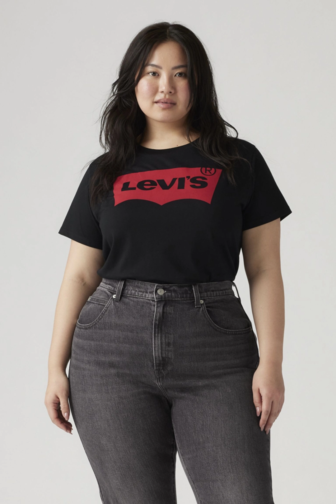 Levi's T Shirt (Plus) - Femme - Noir / Stonewashed Black - 4X