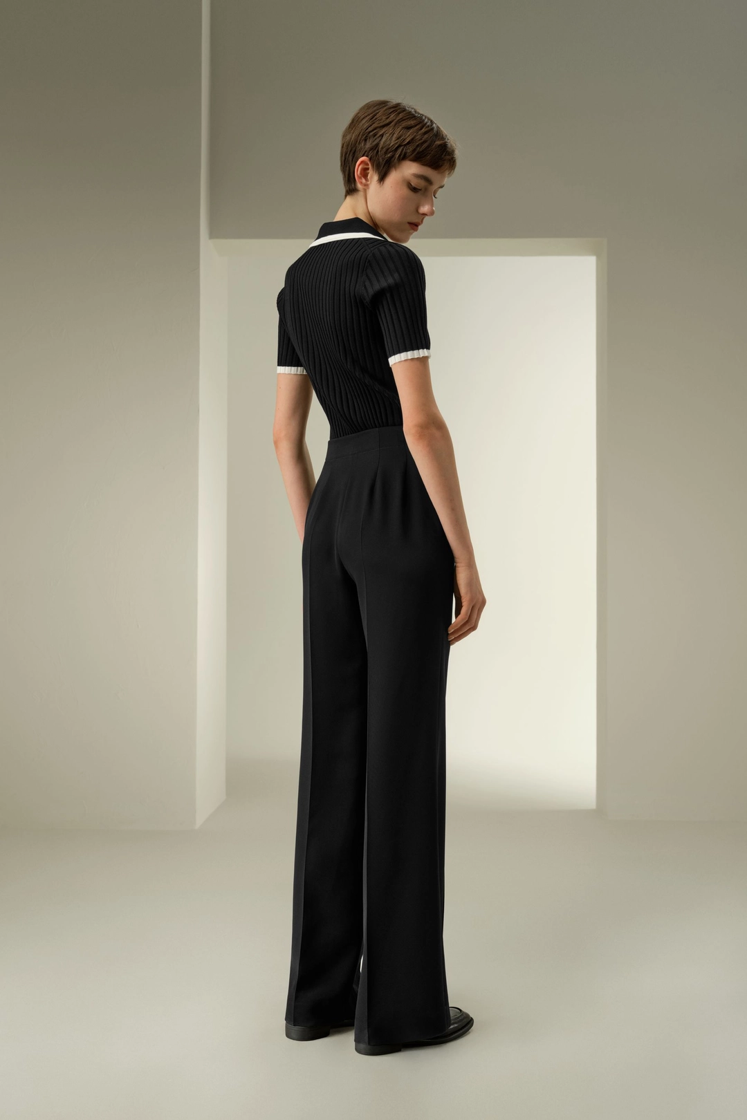 LILYSILK Pantalon Femme En Soie Coupe Flatteuse Soie De Mûrier De Haute Qualité Mettant En Valeur La Féminité Confortable Brillant Lisse Doux Noir 40