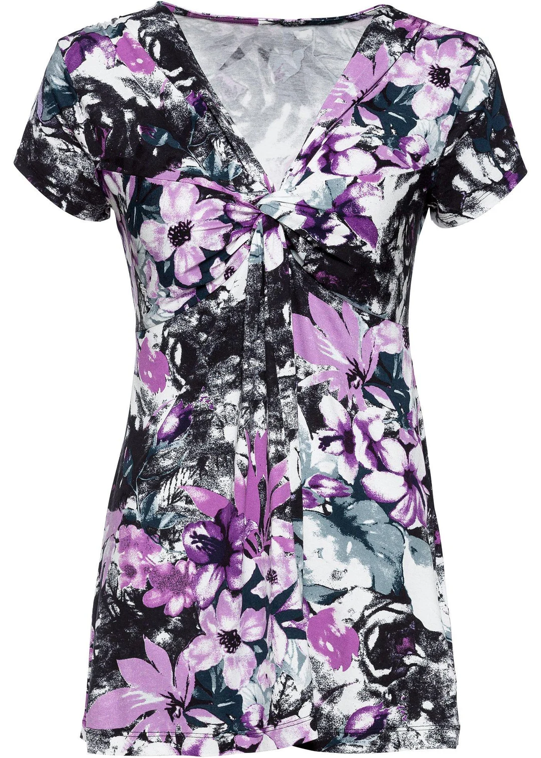 T-shirt en viscose extensible