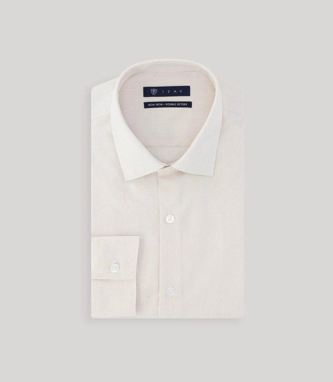 IZAC - Chemise non iron beige