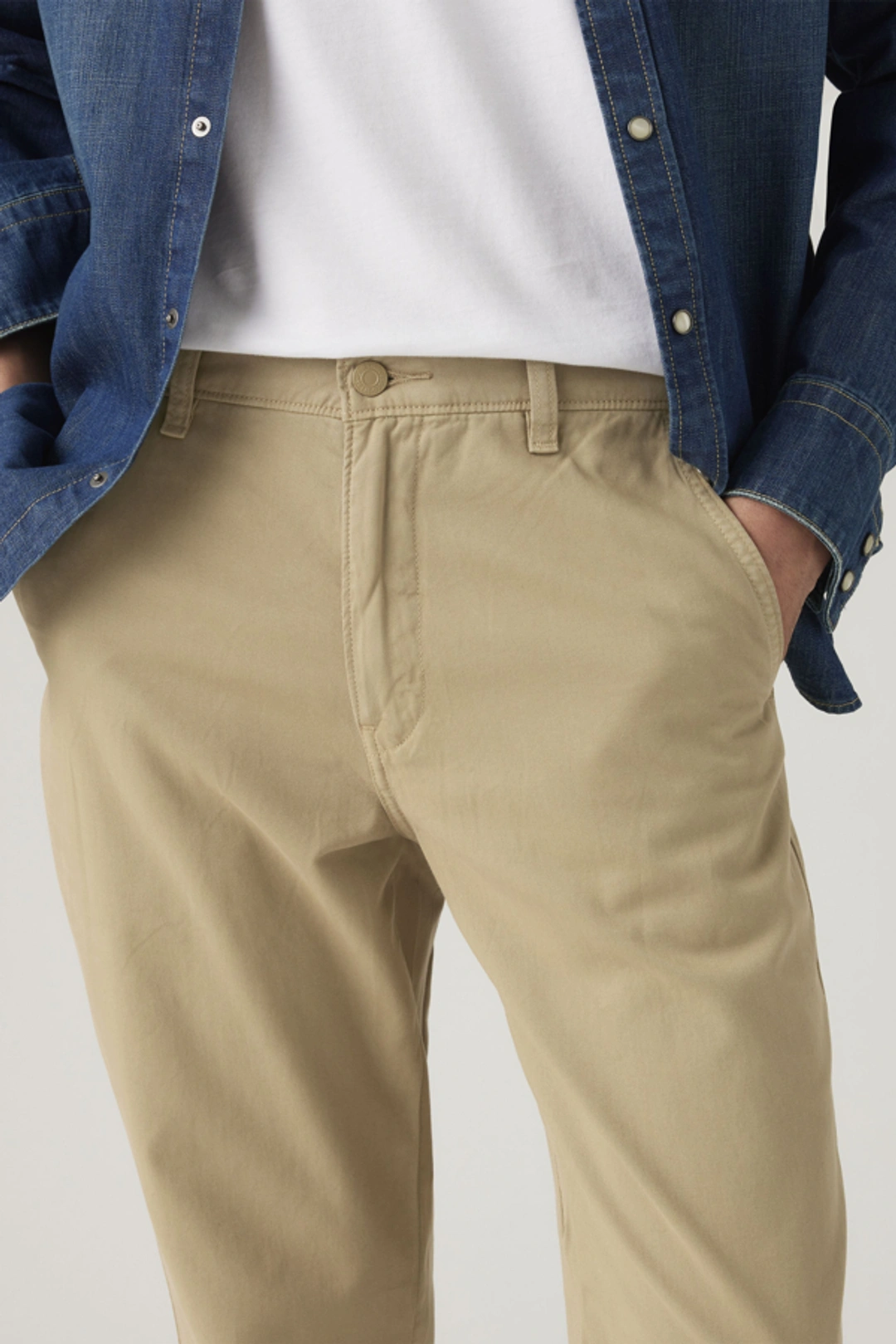 Levi's Pantalon XX Chino Authentic Relaxed - Homme - Bleu / Navy Blazer Soft Garment Dye - 29X32 - 2