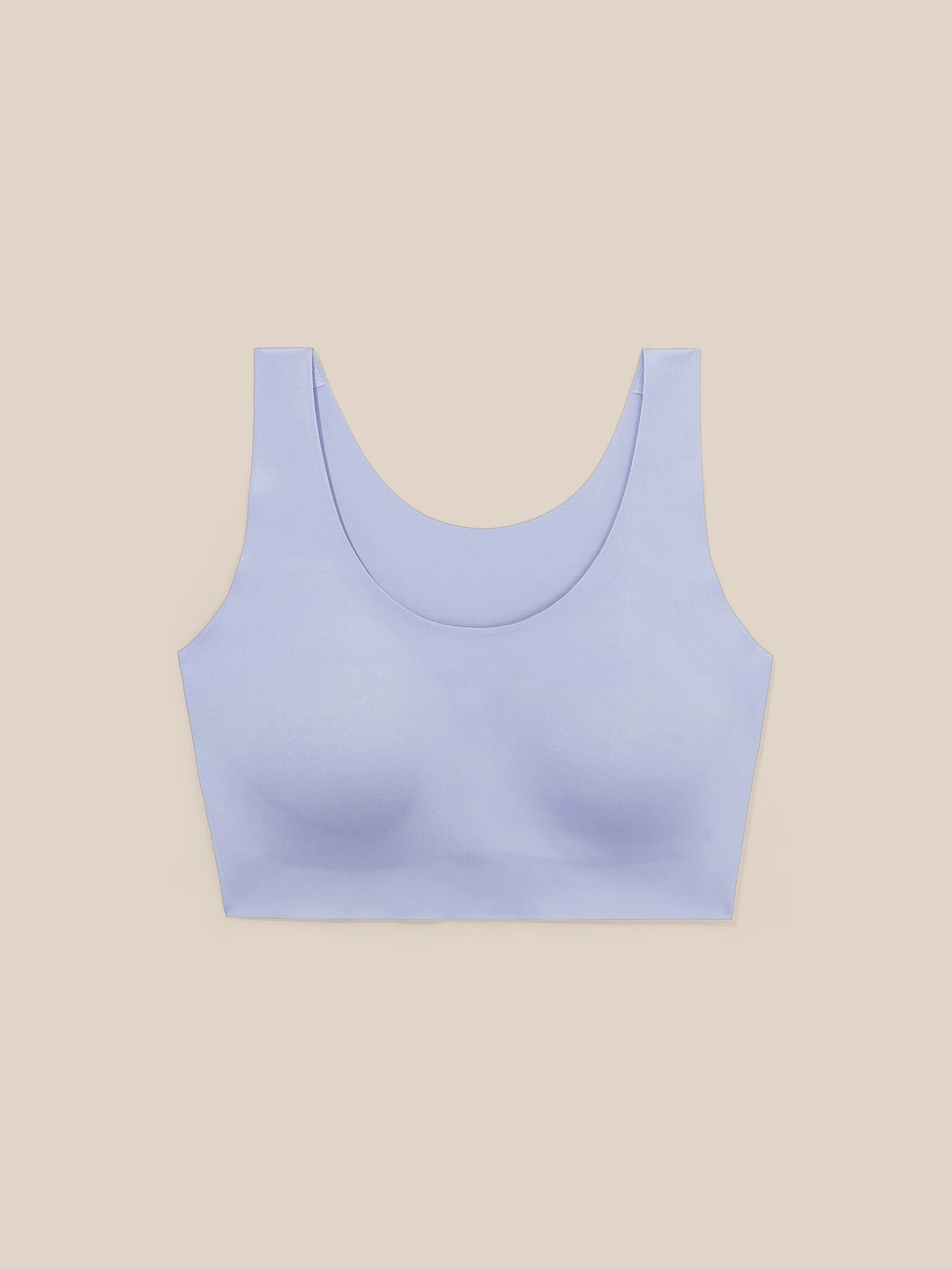 LILYSILK Brassiere En Soie Abricot Clair Pas De Boucles Arrière Inconfortables Taille Unique Convenant À La Plupart Léger Et Doux taille unique