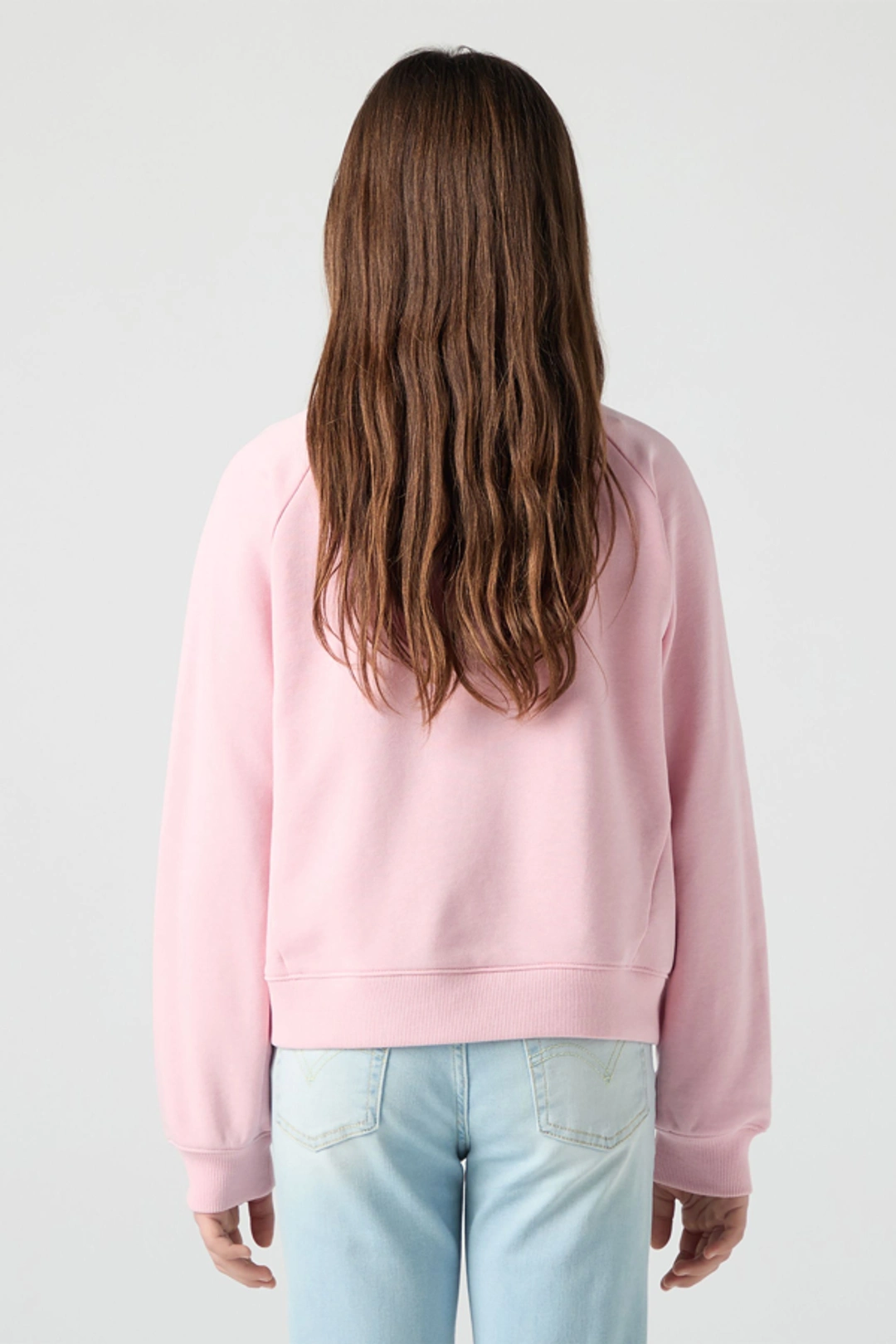 Levi's Teenager Meet And Greet Crewneck Sweatshirt - Femme - Rose / Coral Blush - 14A - 2