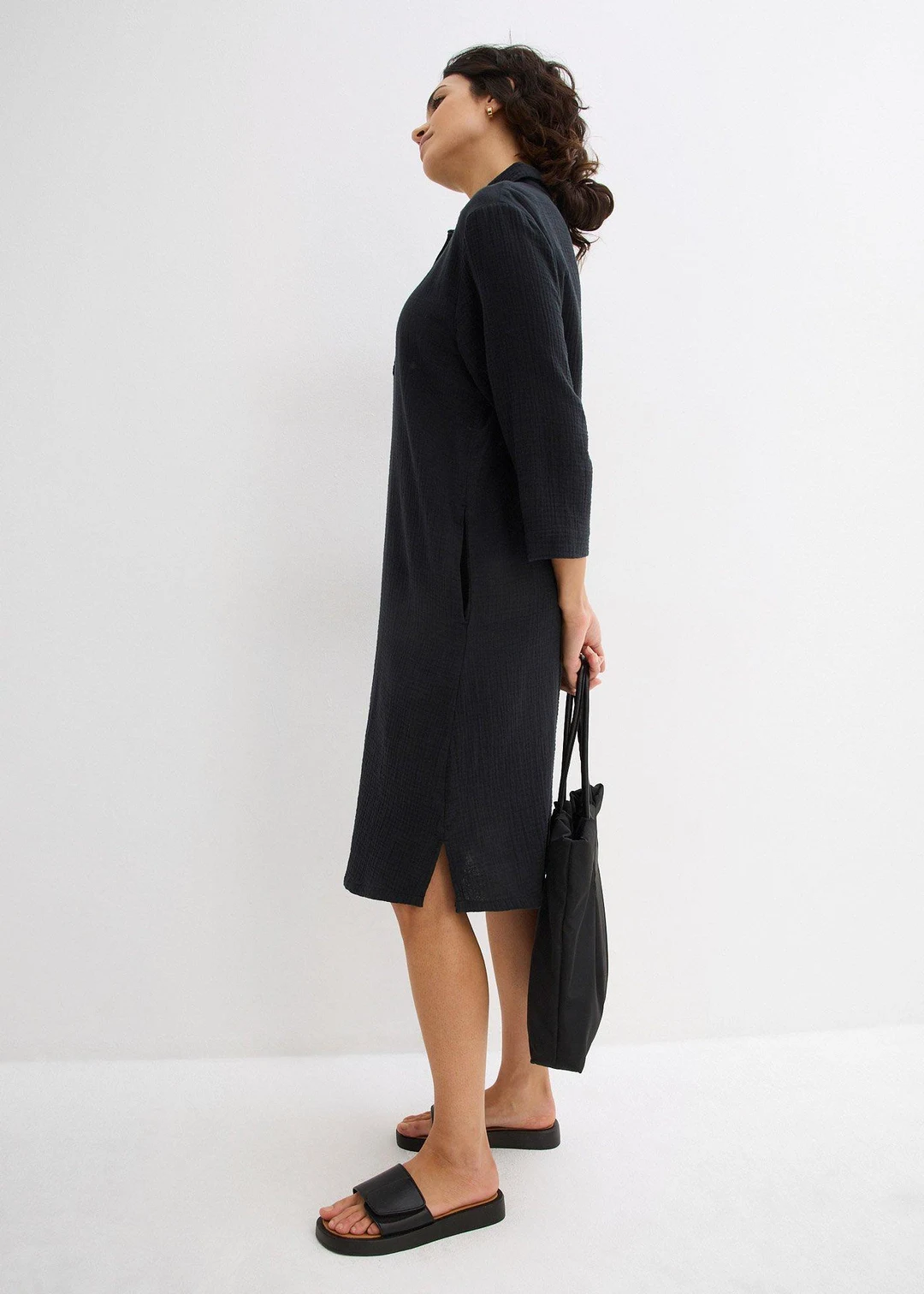 Robe-chemise en gaze de coton - 2