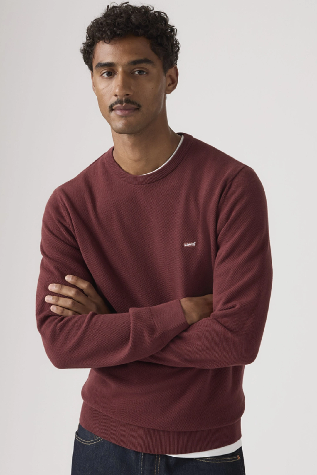 Levi's Pull Over Lightweight Housemark - Homme - Vert / Deep Depths - 2XL