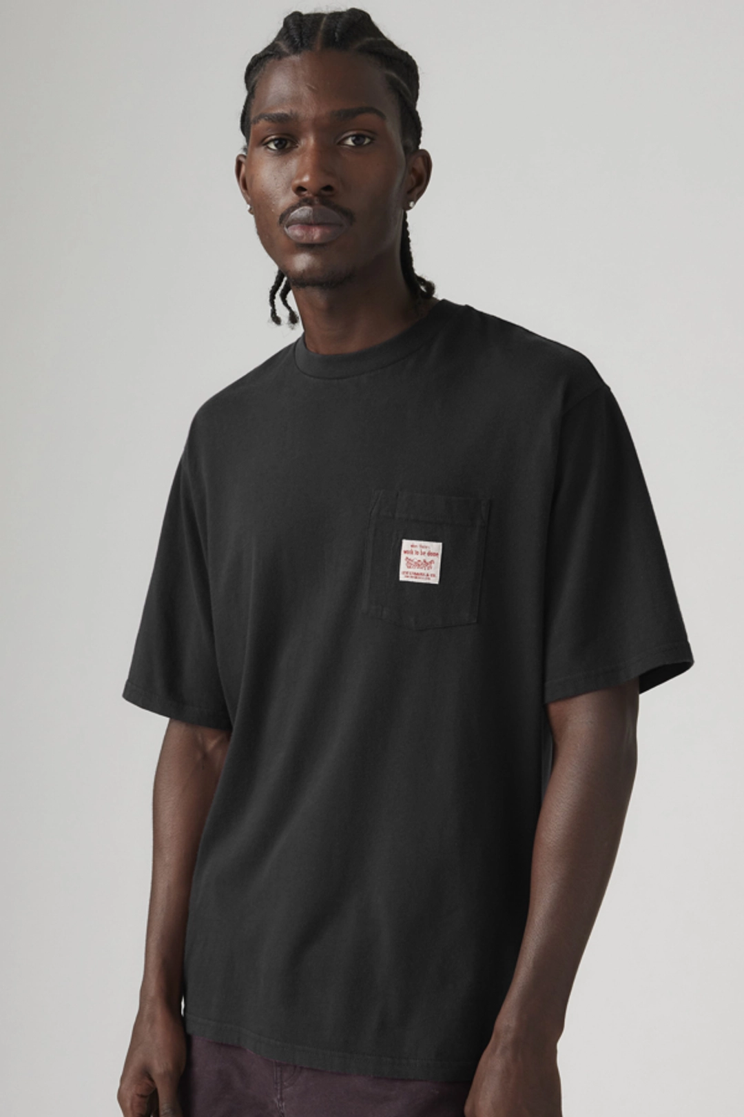 Levi's T Shirt Workwear - Homme - Blanc / Bright White - 2XL