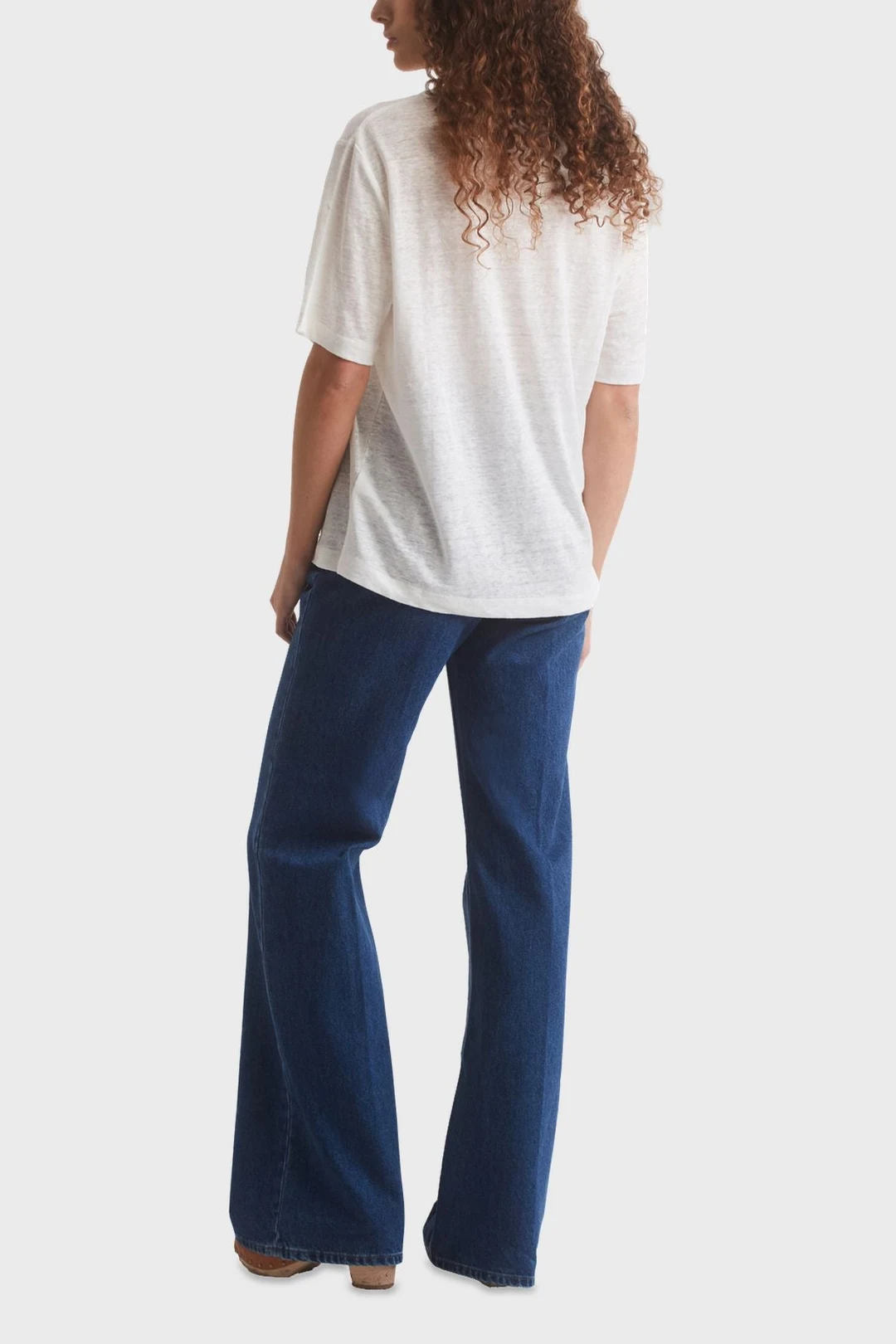 T-Shirt lin - AGNES - Blanc - 4