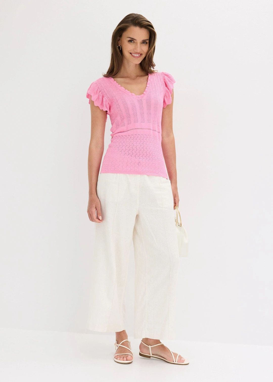 T-shirt doux en maille de viscose mélangée - 2