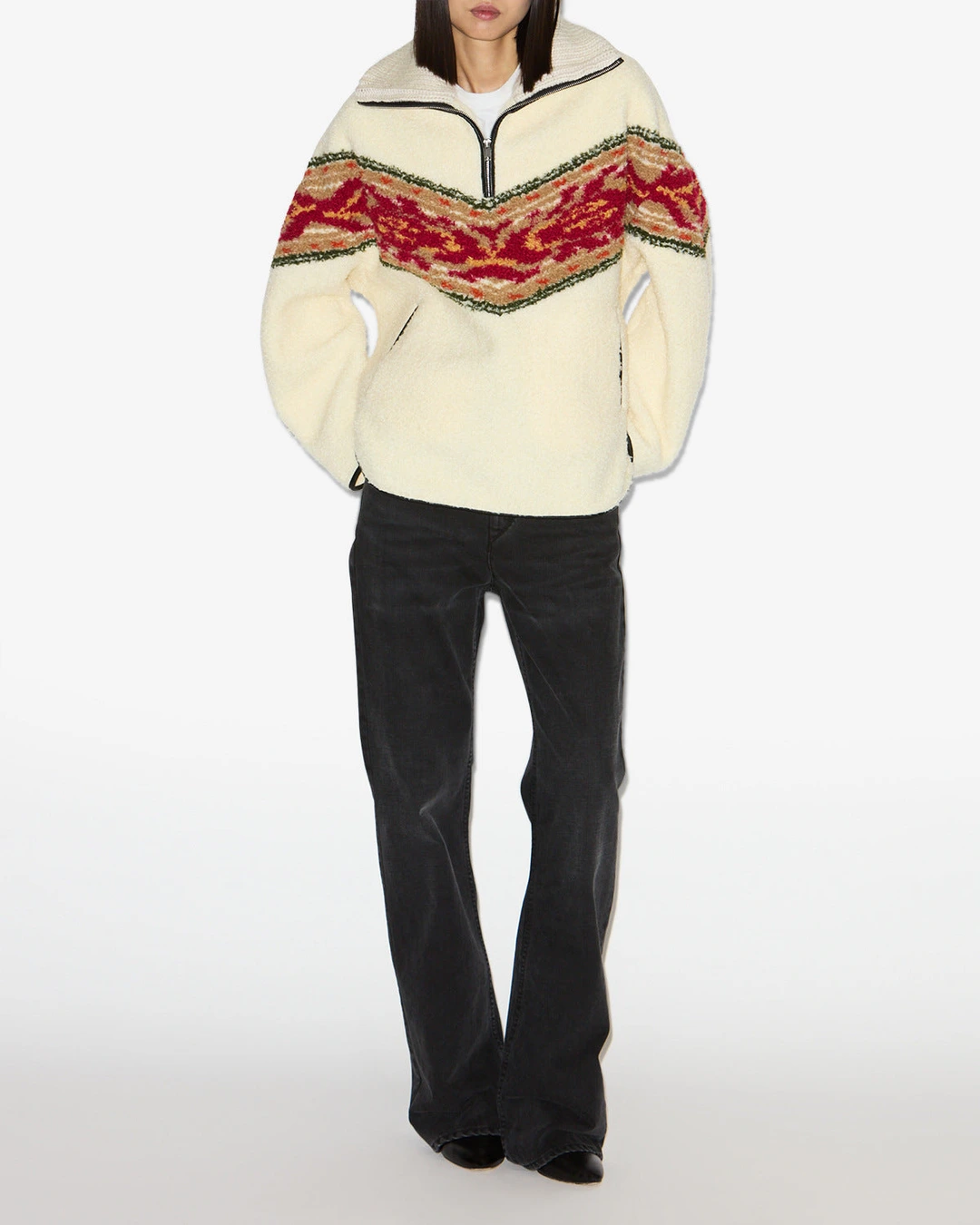 Manteau Marner - Femme - Écru - Taille 40 - Marant Étoile - 4