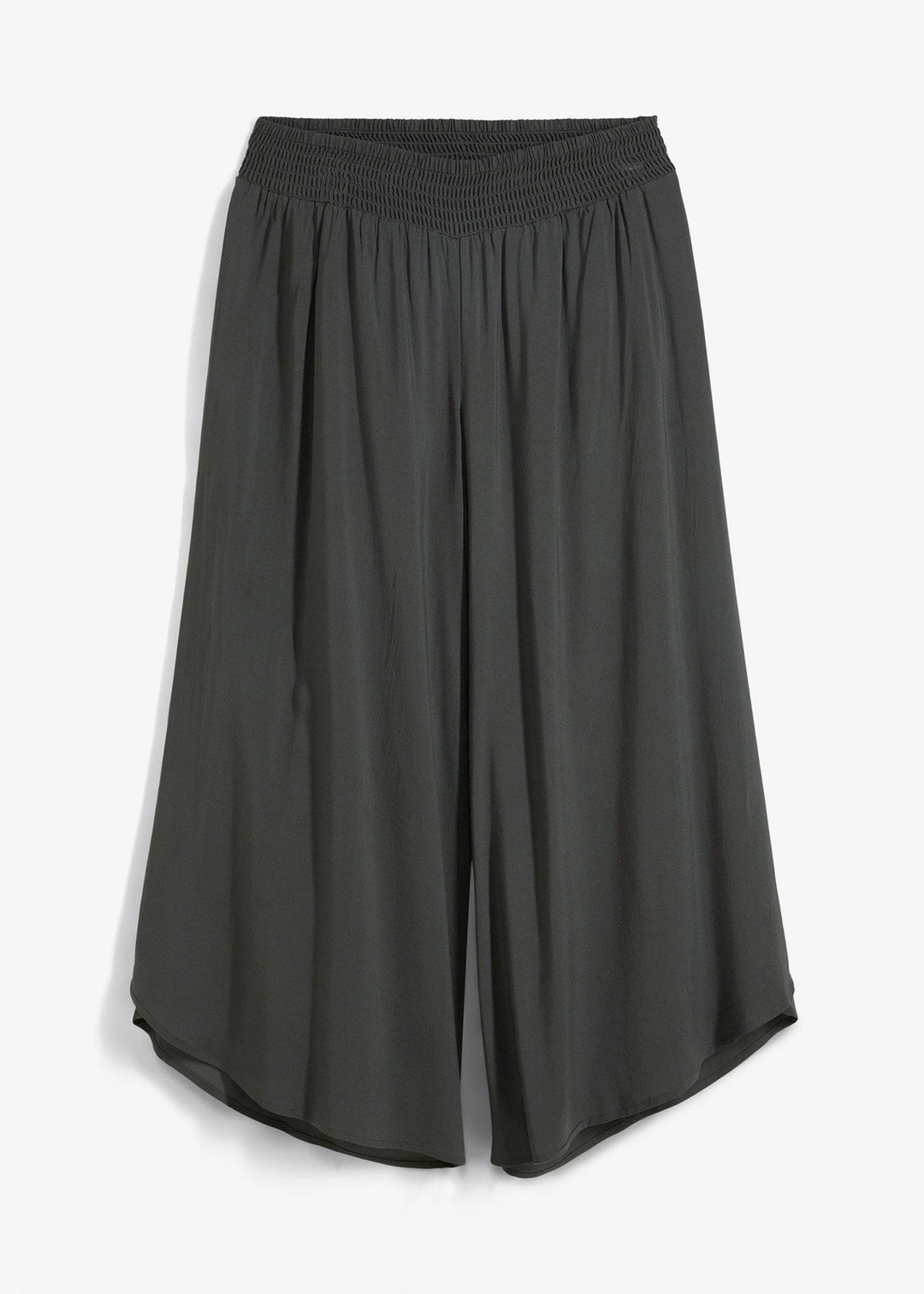Jupe-culotte longueur mollet en viscose douce