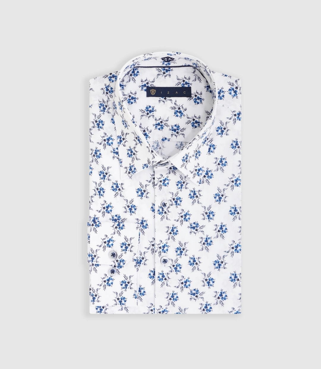 IZAC - Chemise à imprimé floral blanche ''Marti''