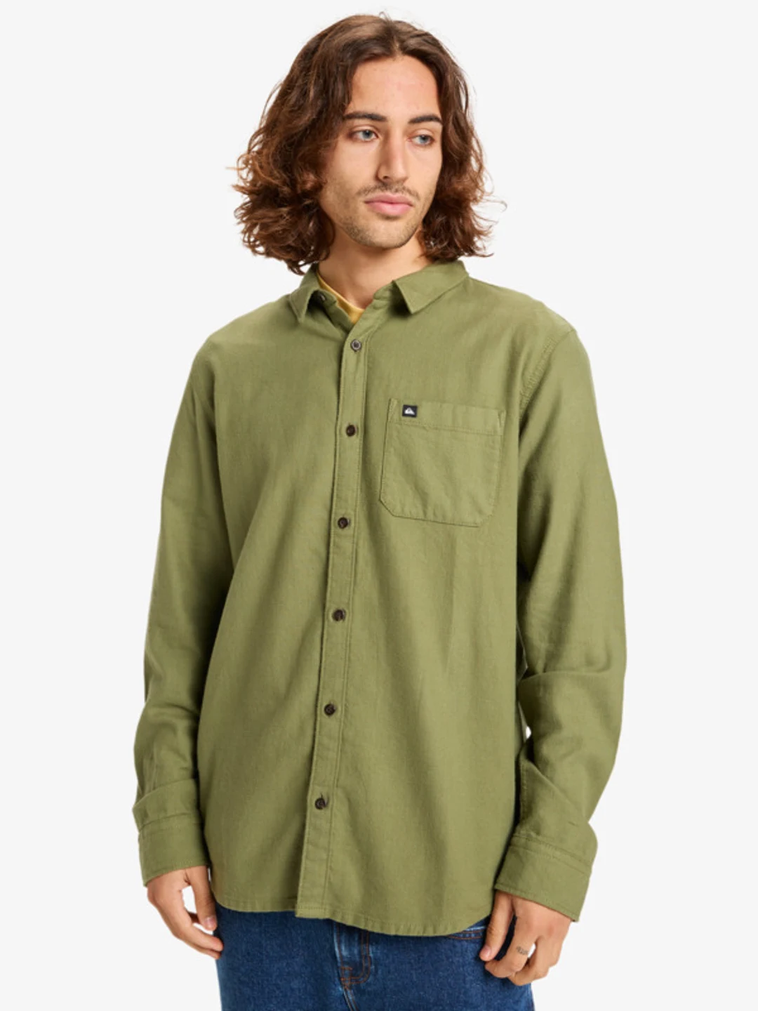 Motherfly Solid - Chemise manches longues pour Homme Gris