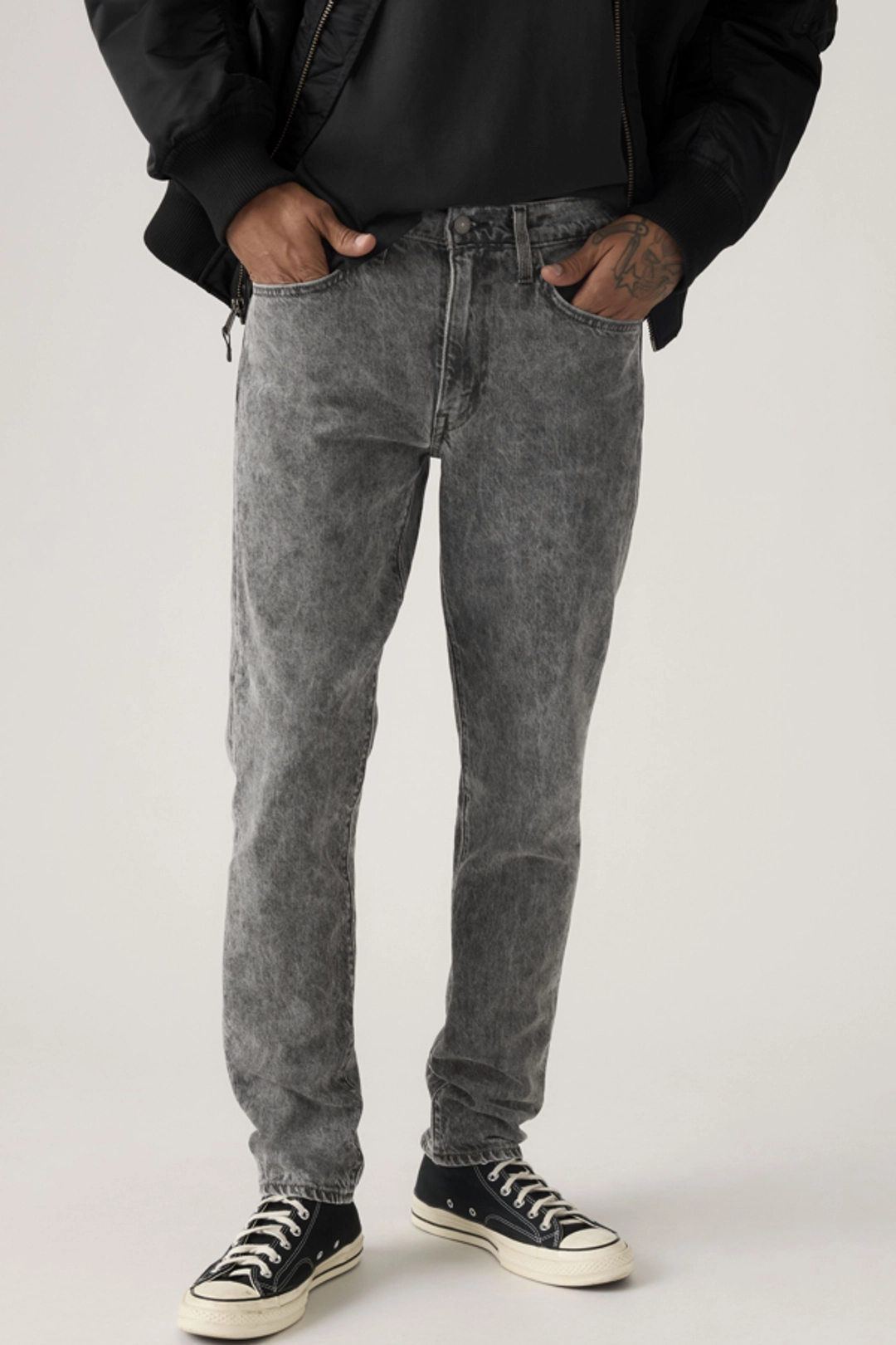 Levi's Jean 512 Slim Taper - Homme - Noir / Sta-Dark Black - 38X32 - 2