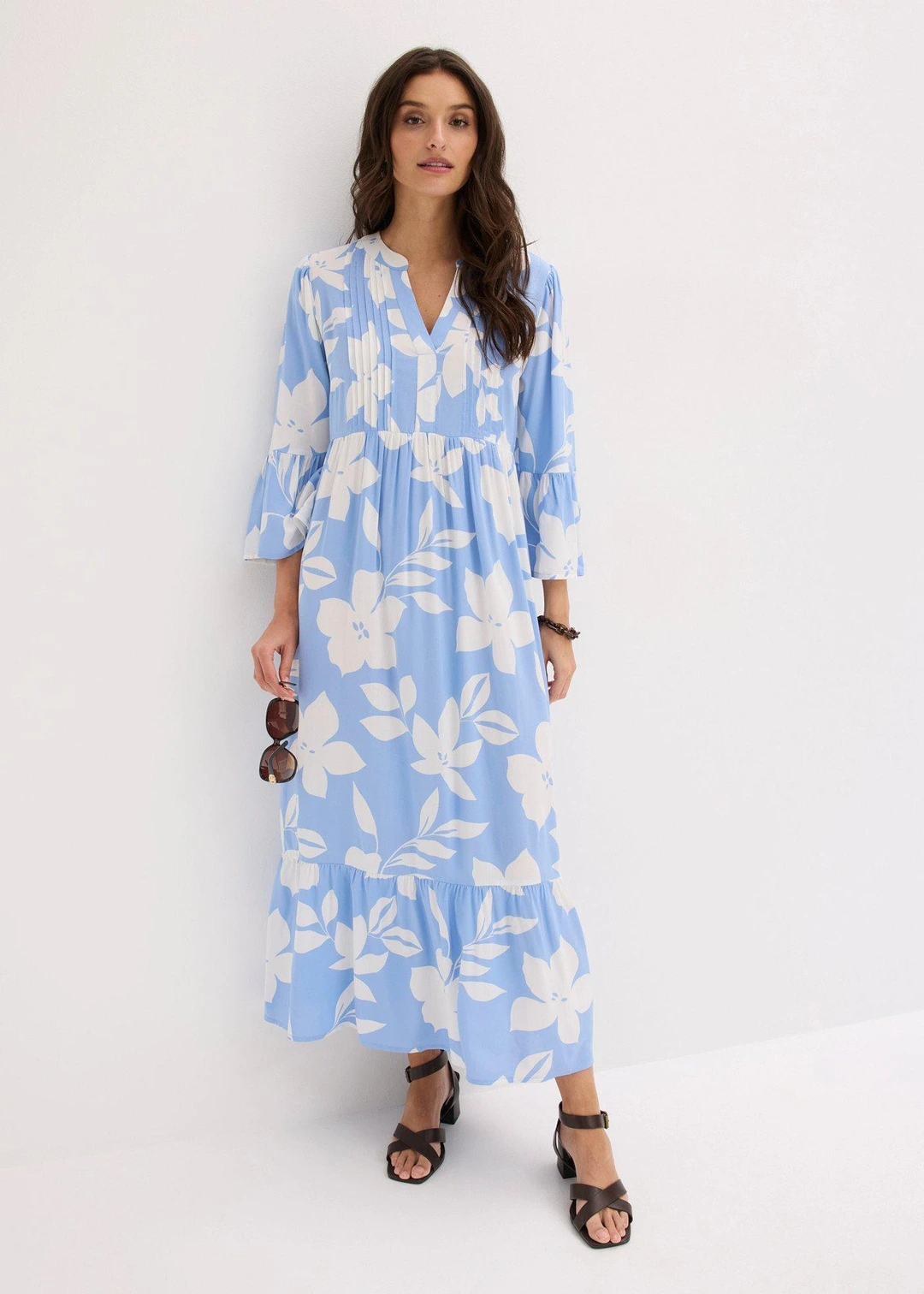 Robe longue en viscose fluide - 2
