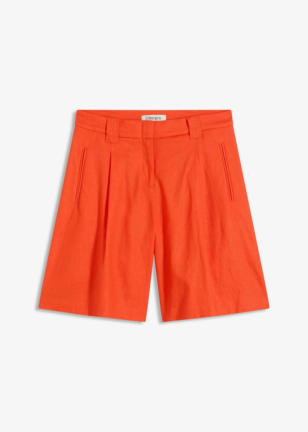 Short léger en lin mélangé