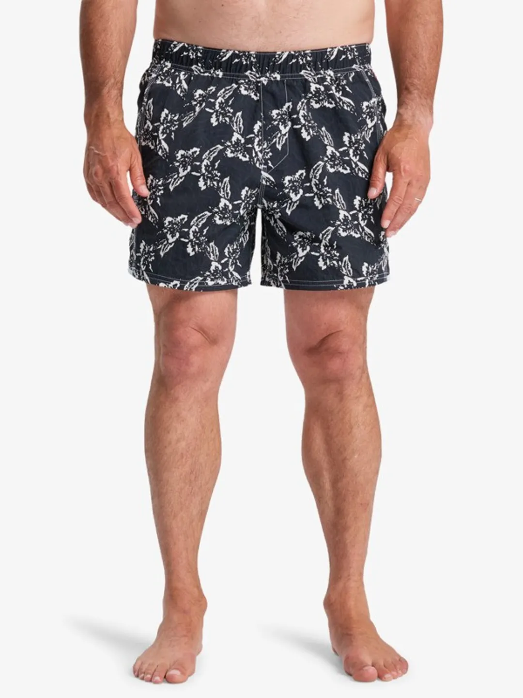 Diamond Arch Printed 15" - Short de bain pour Homme Noir
