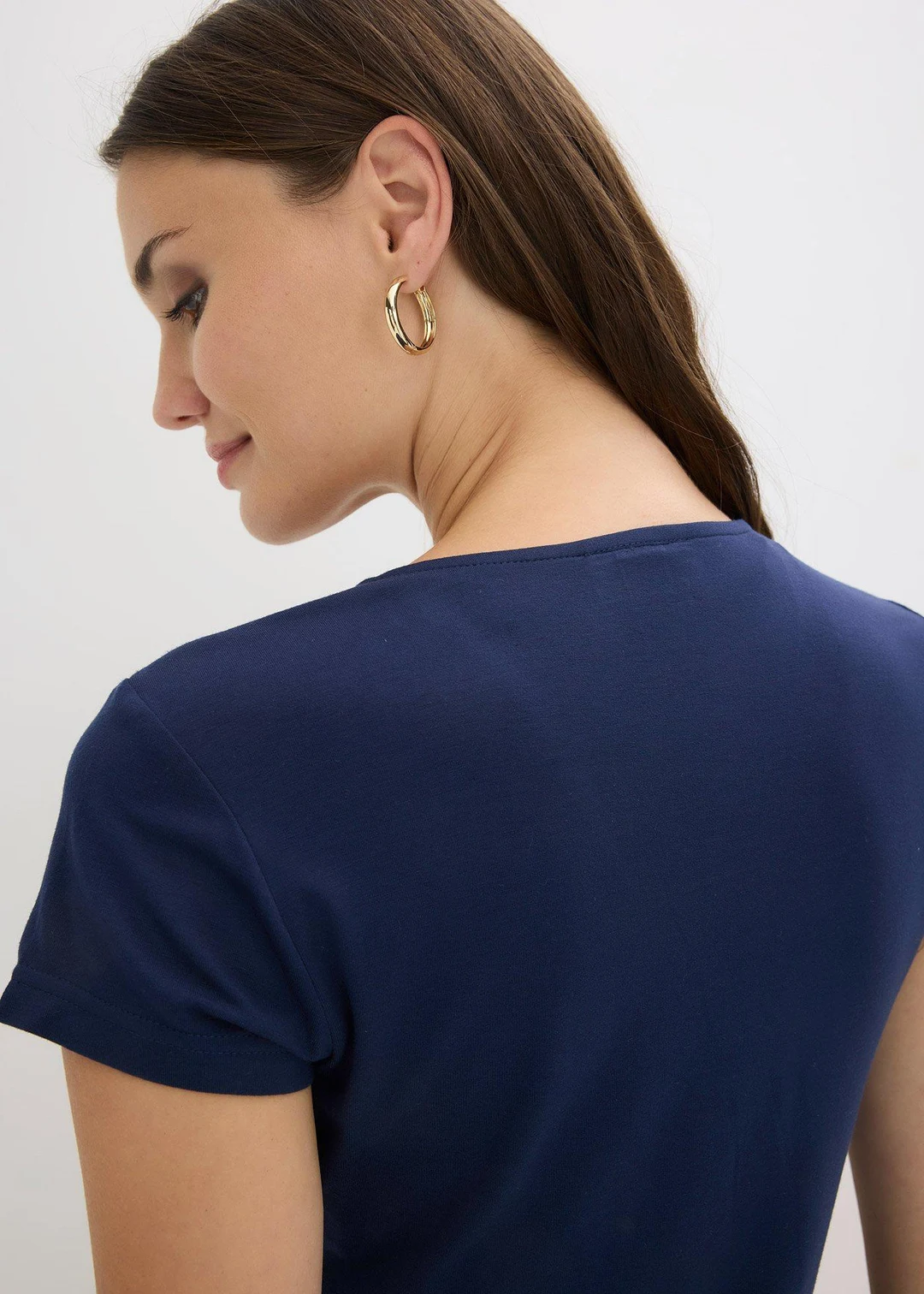 T-shirt en viscose extensible - 3
