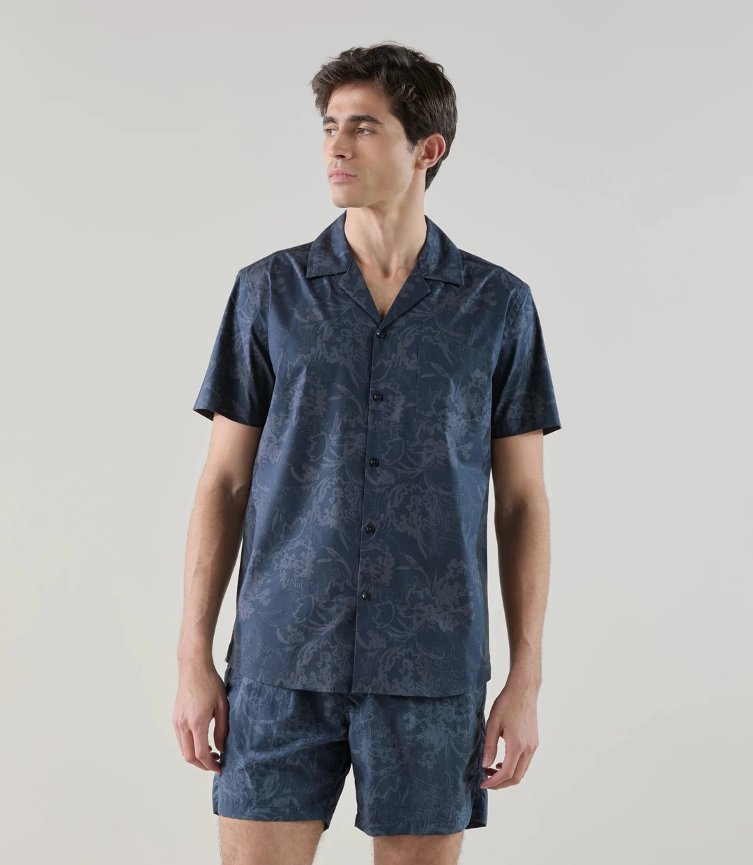 IZAC - Chemise fantaisie marine