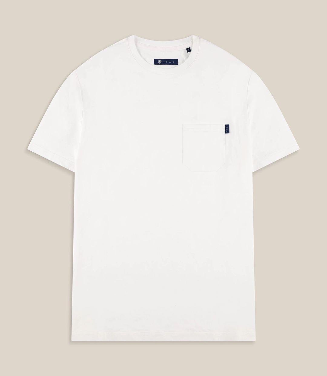 IZAC - T-shirt à poche blanc