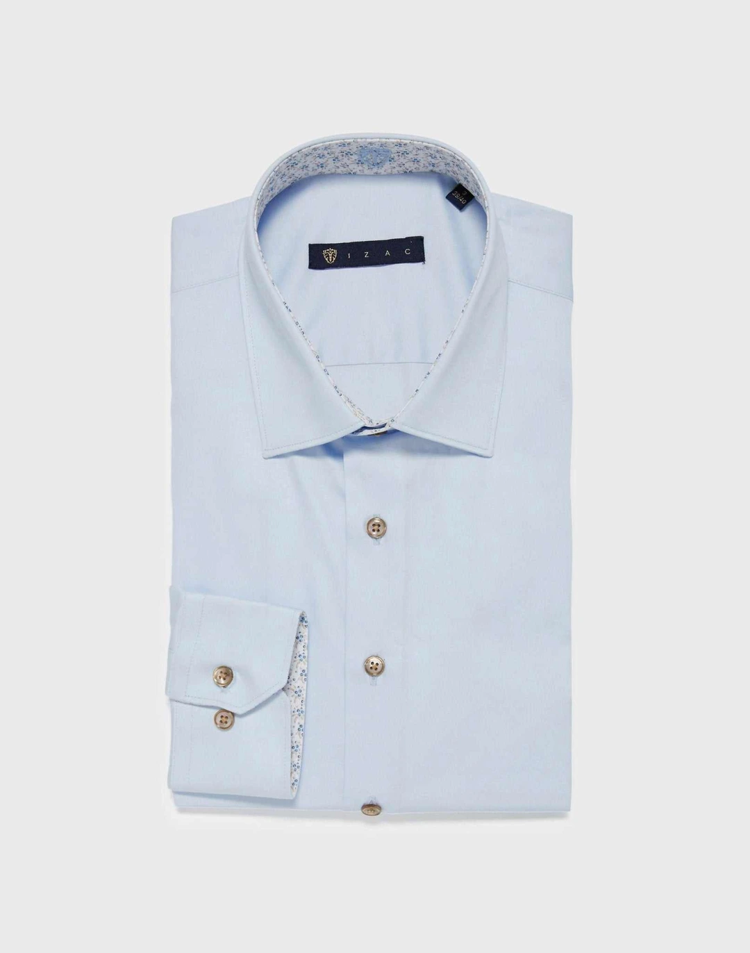 IZAC - Chemise fantaisie bleu ciel ''Lamri''