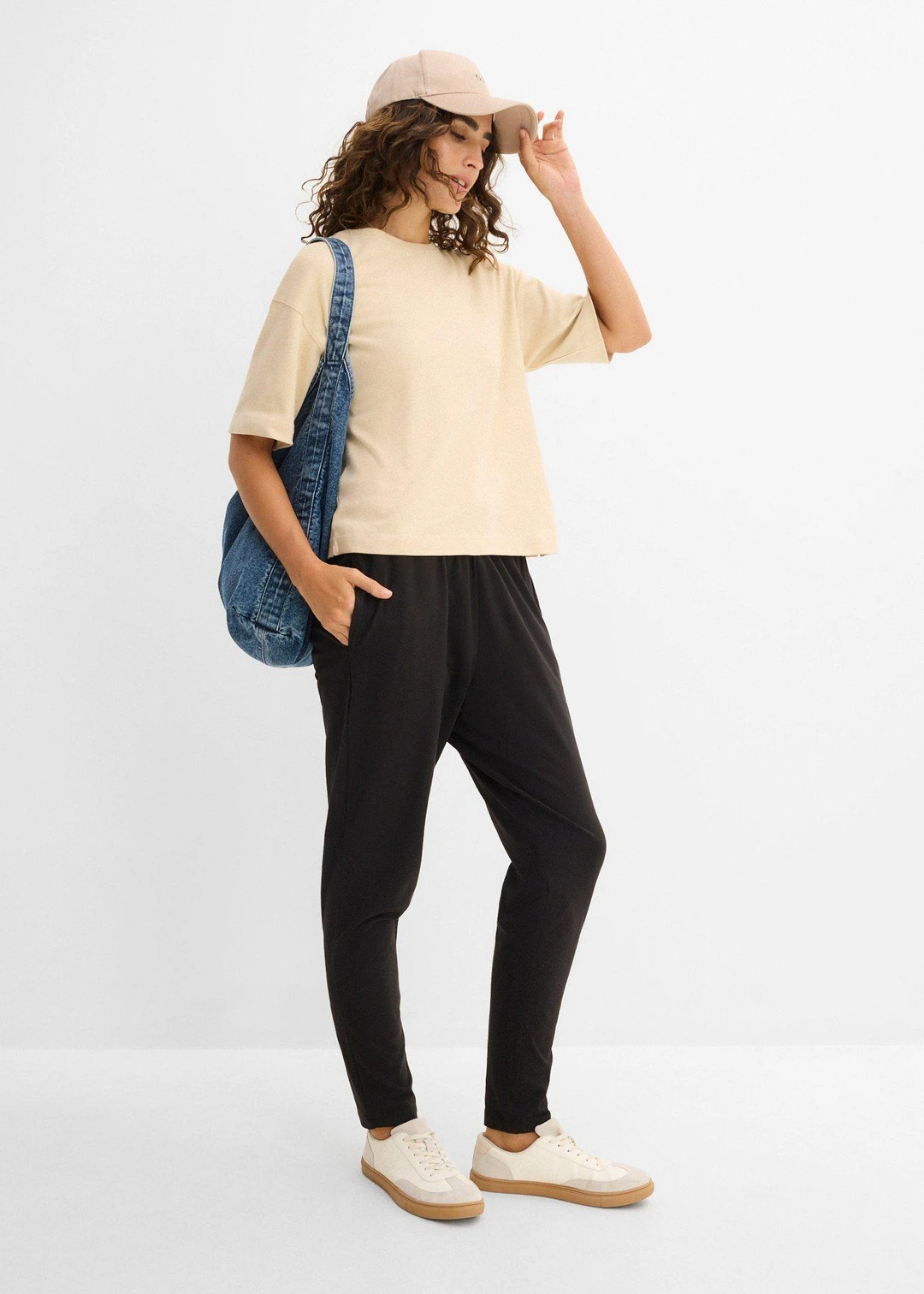Pantalon en jersey coton